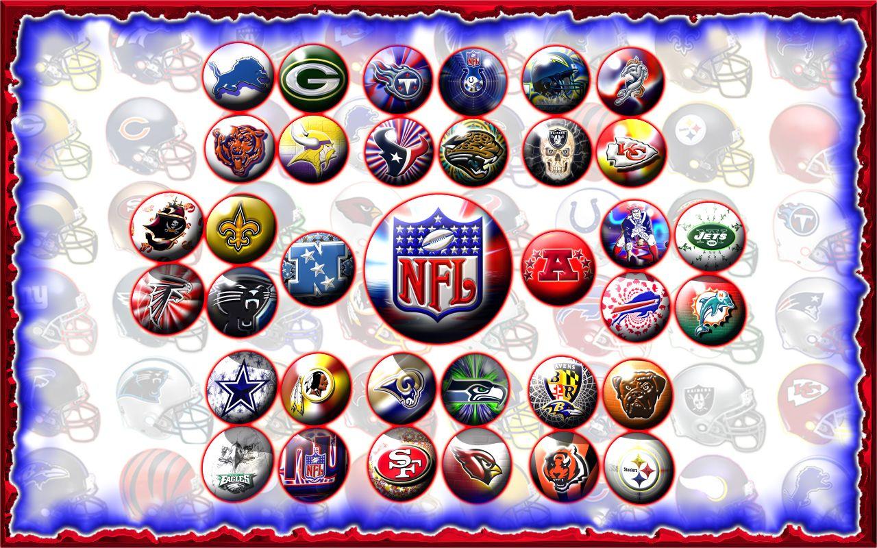 1280x800 Cool NFL Team Logo