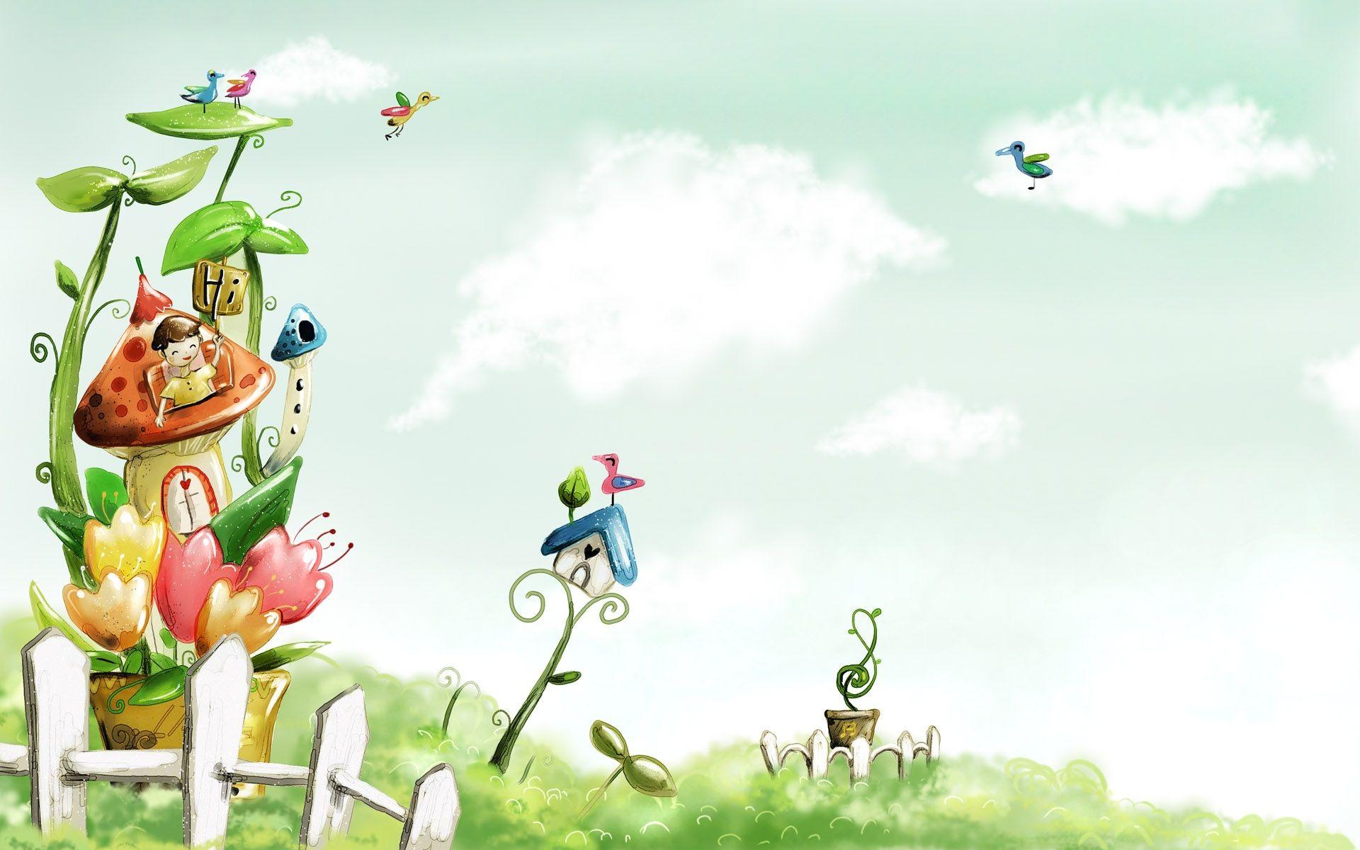 1920x1200 Spring Desktop Disney Wallpaper