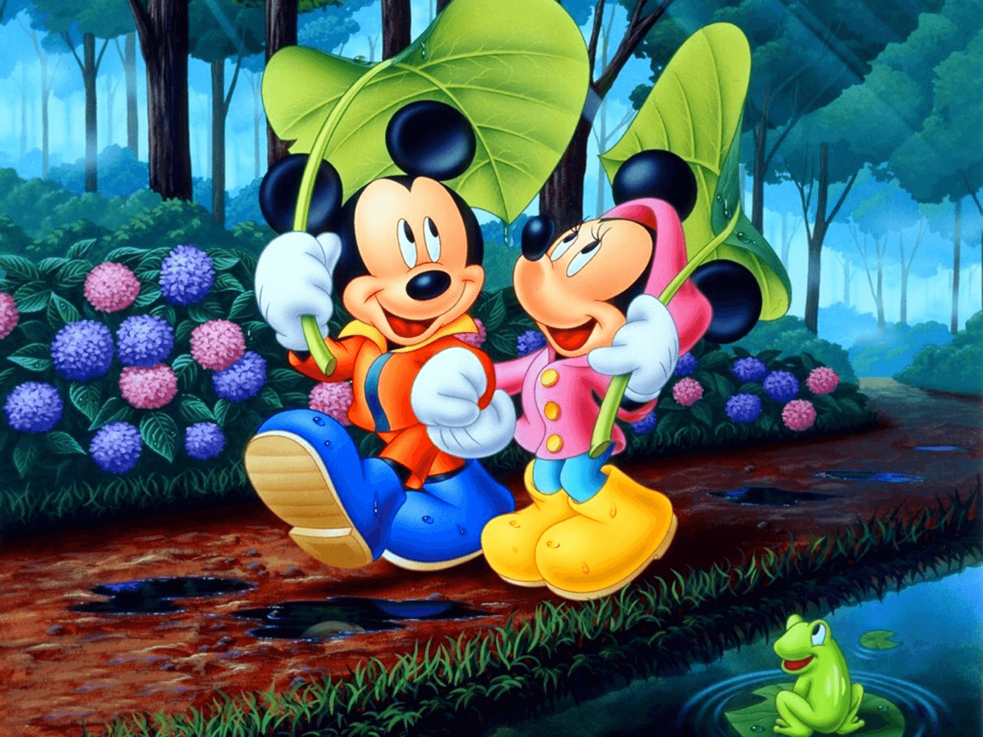 1400x1050 Spring Desktop Disney Wallpaper