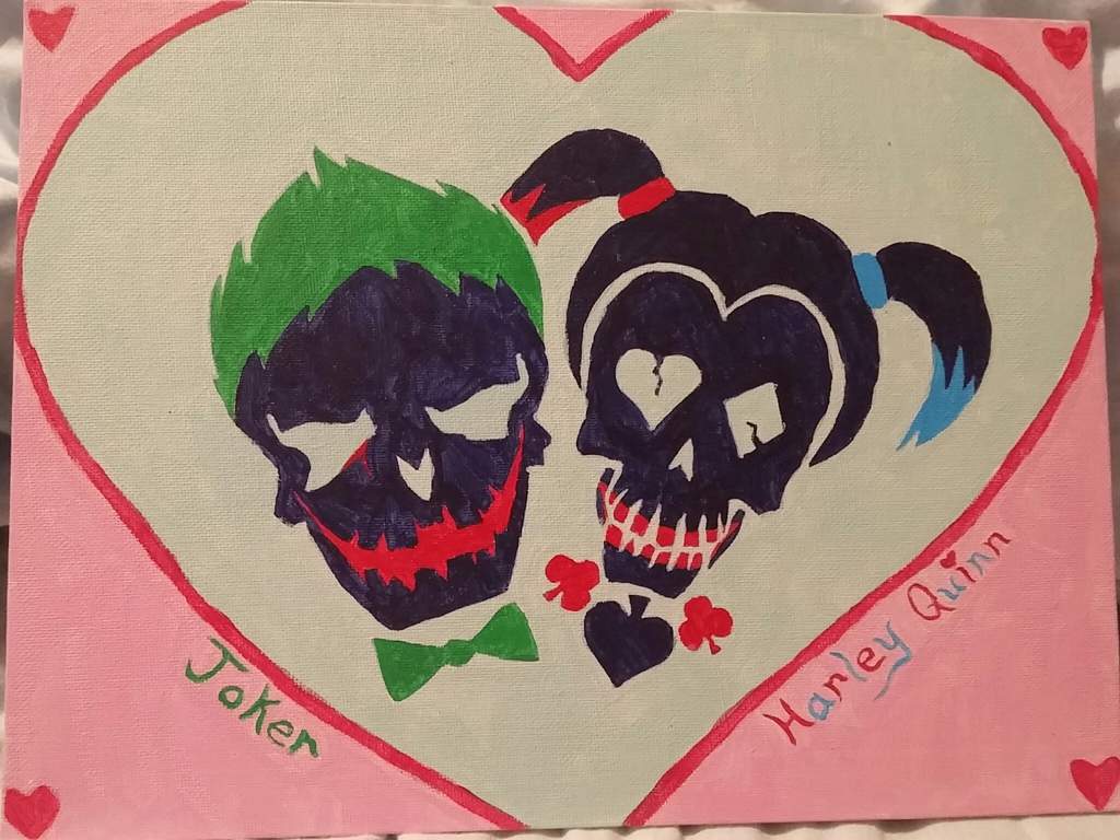 1024x768 Drawing Skill: Mad Love Joker And Harley Quinn Drawing