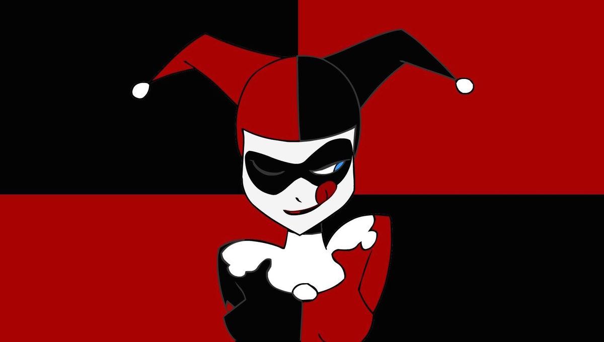 1200x680 Harley Quinn And Joker Batman The Animated Series High Preto E Vermelho