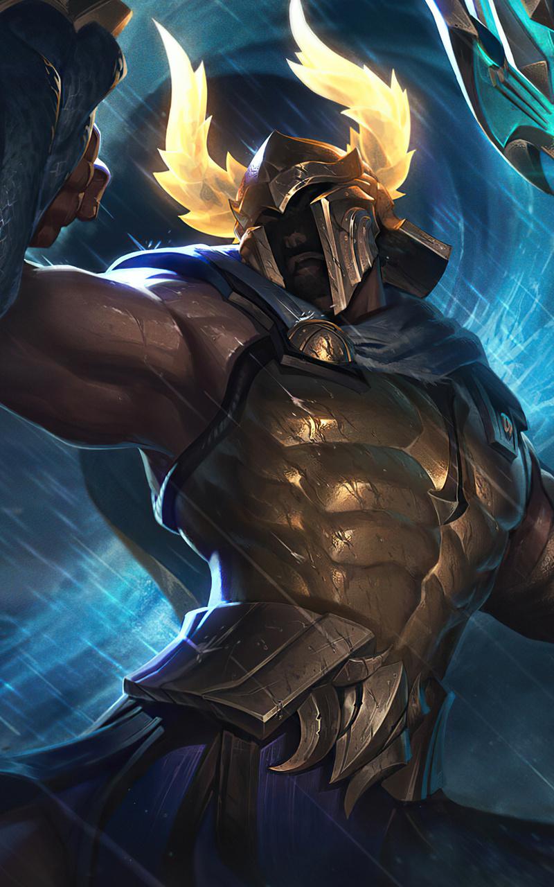 800x1280 Perseus Pantheon League Of Legends Nexus Samsung Galaxy Tab Note Android Tablets HD 4k Wallpaper, Image, Background, Photo and Picture