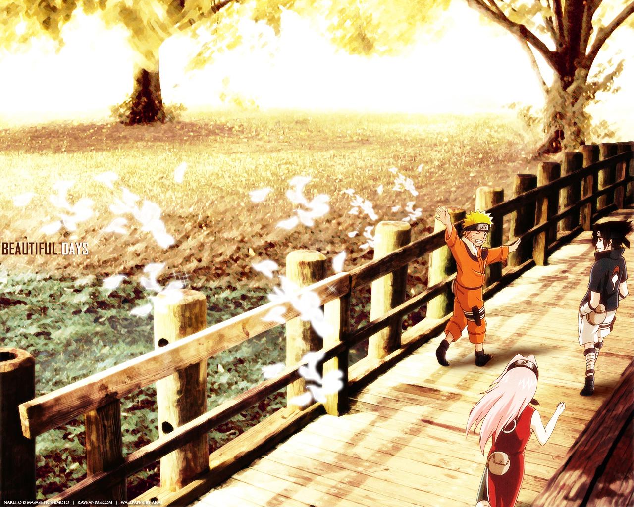 1280x1024 Beautiful Naruto Wallpaper