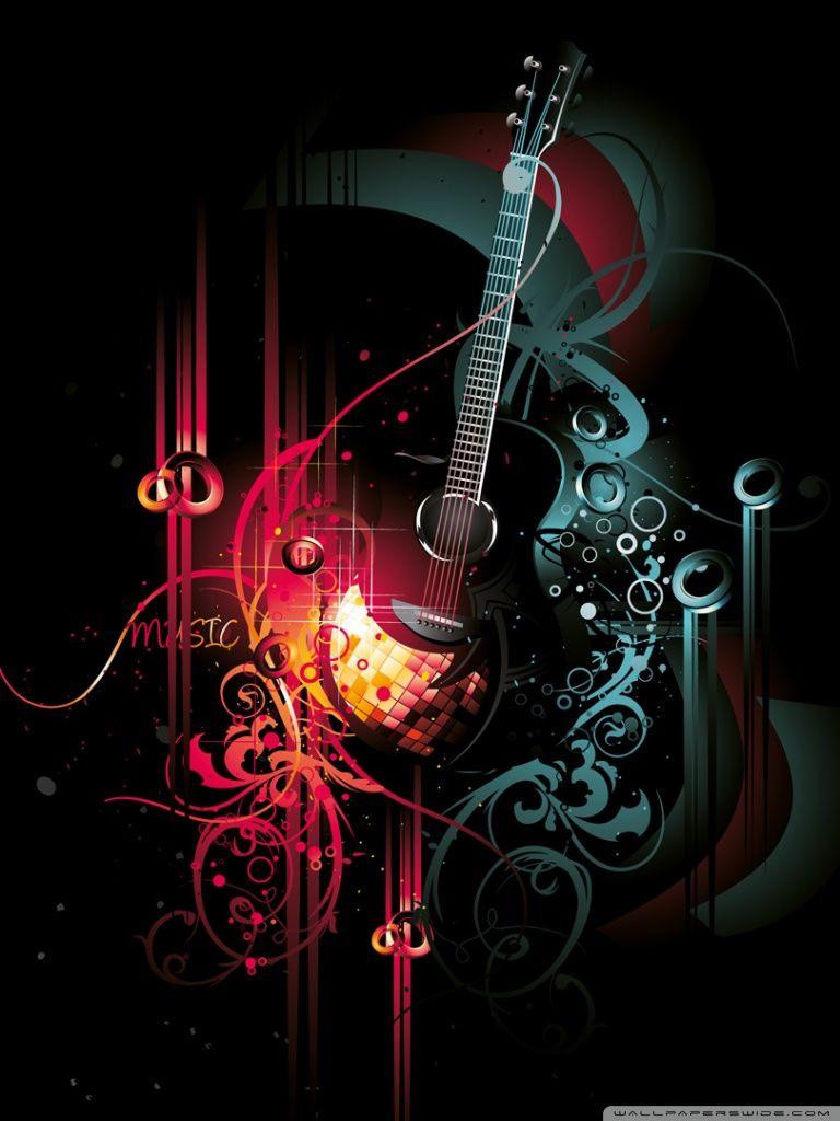 768x1024 Mobile Music Wallpaper