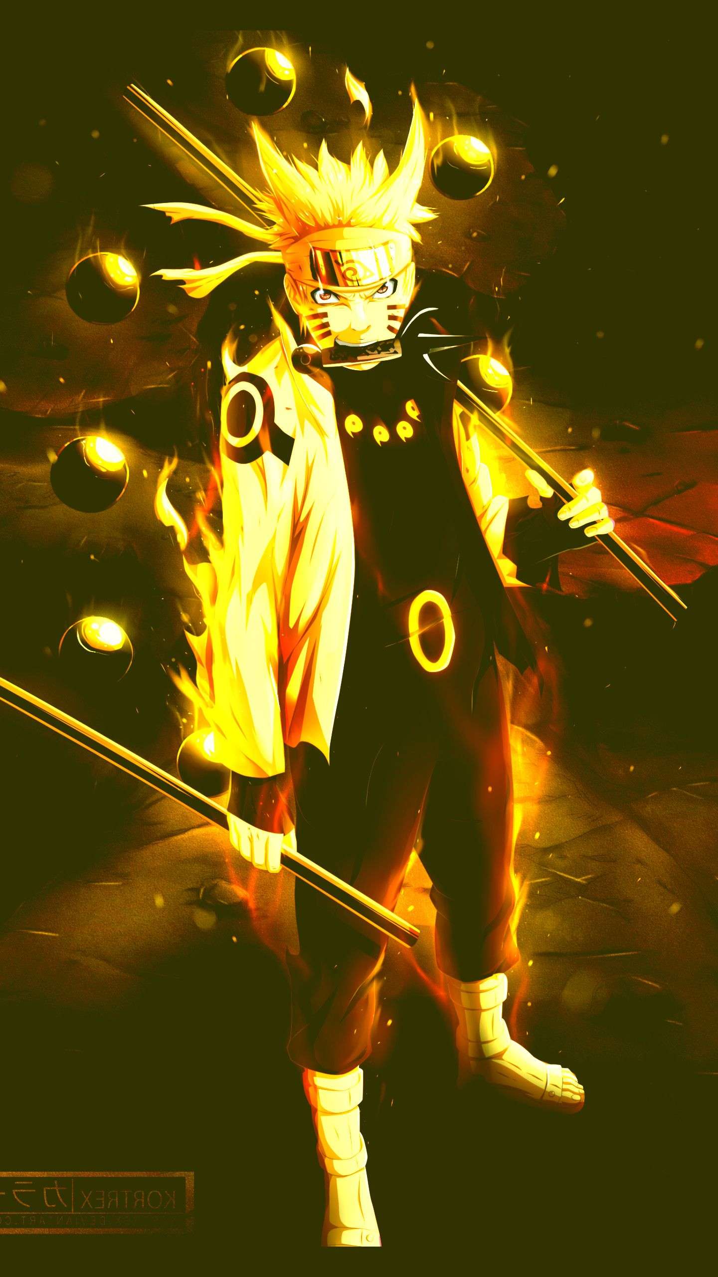 1440x2560 Naruto Cartoon Wallpaper