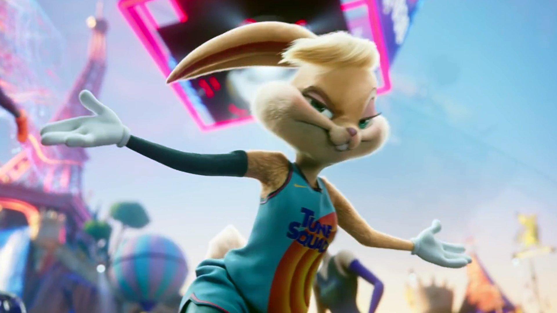 1920x1080 Space Jam 2 Zendaya Lola Bunny clip is roasted by fans calling for an 'actual voice actor'