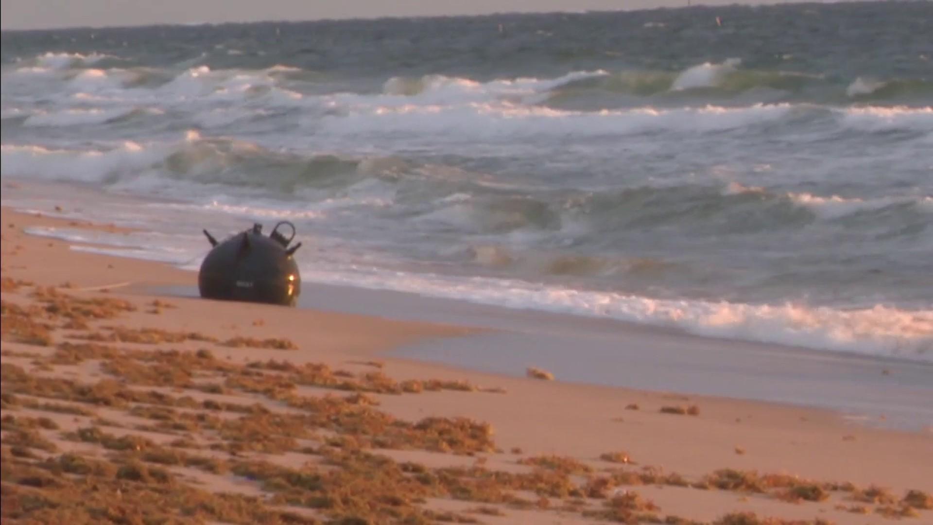 1920x1080 Naval Mine Washes Ashore In Lauderdale By The Sea