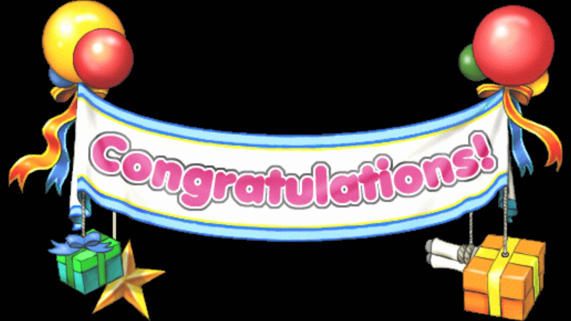1920x1080 Congrats Wallpaper