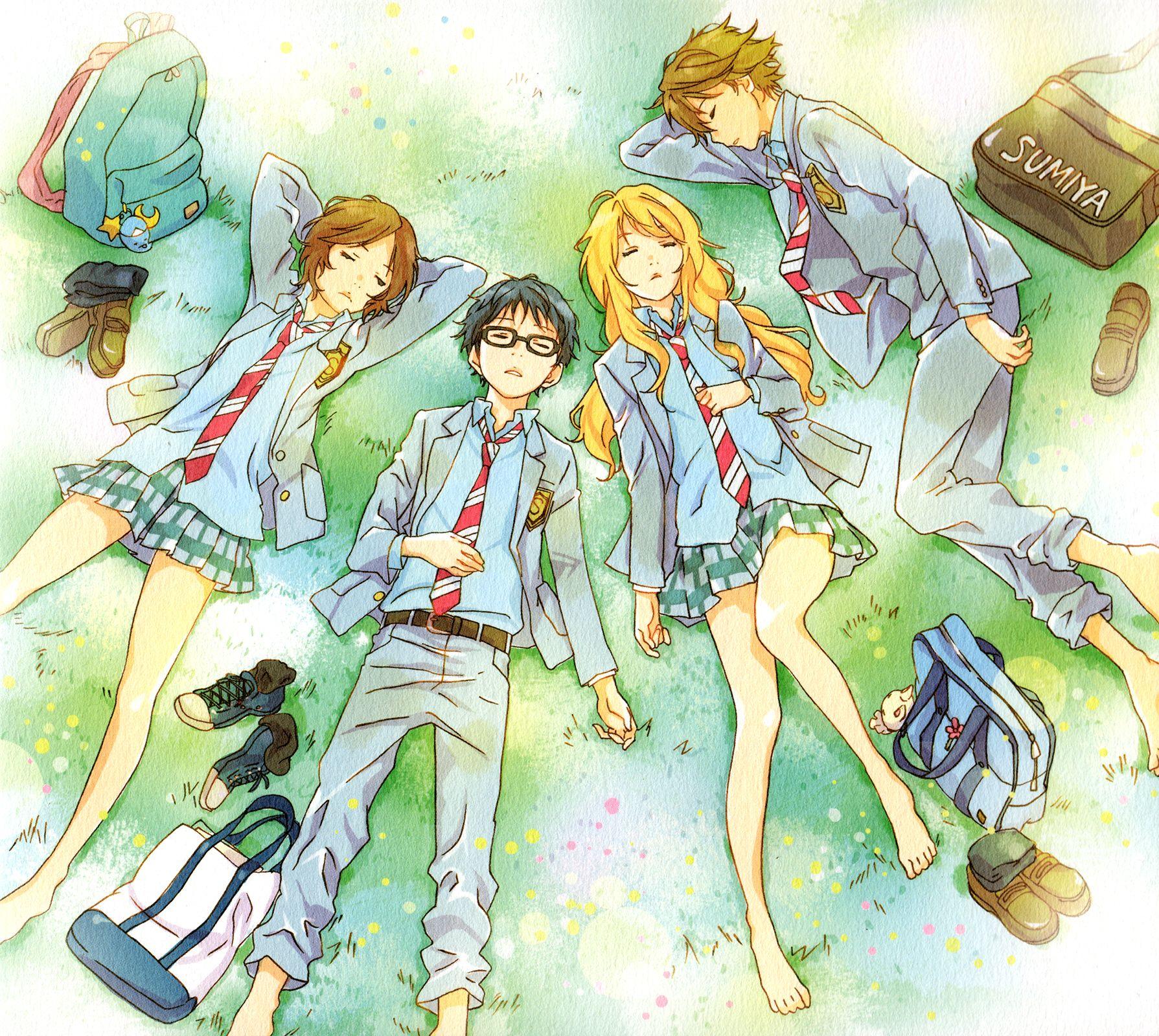 1789x1600 Shigatsu wa Kimi no Uso (Your Lie In April) Anime Image Board