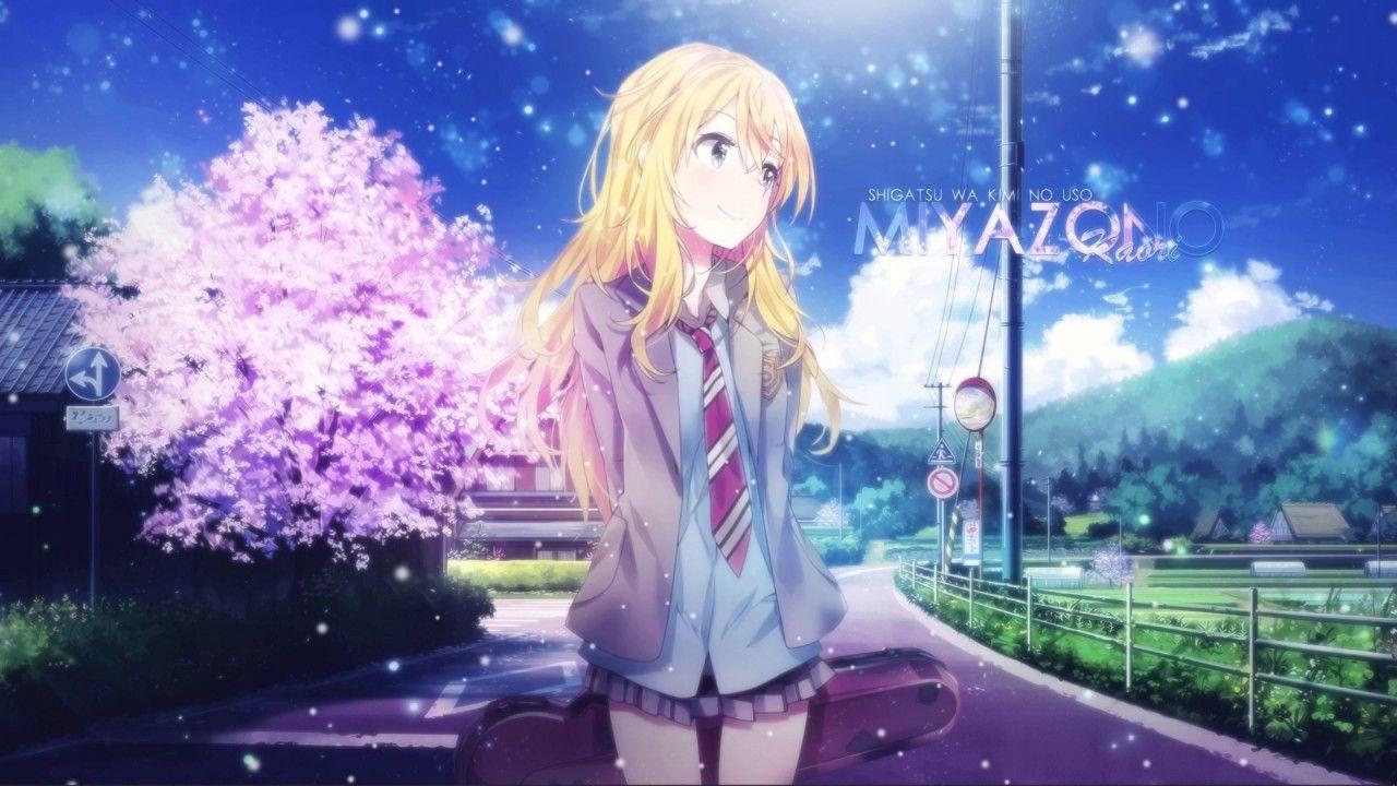 1280x720 Kaori Miyazono Full HD Wallpaper Engine