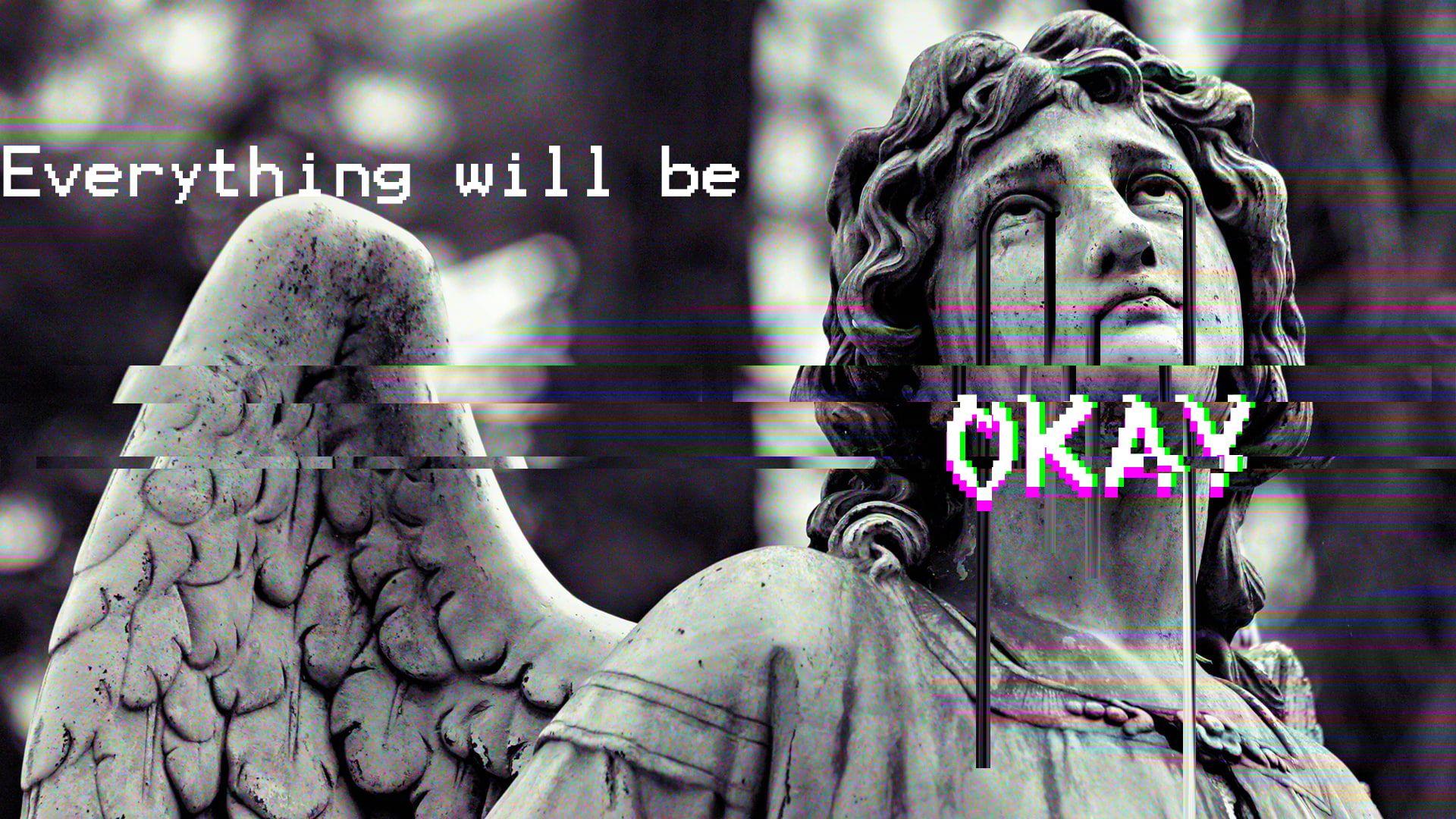 1920x1080 Greek mythology #vaporwave #statue glitch art P #wallpaper #hdwallpaper #desktop. Vaporwave, Vaporwave wallpaper, Glitch art
