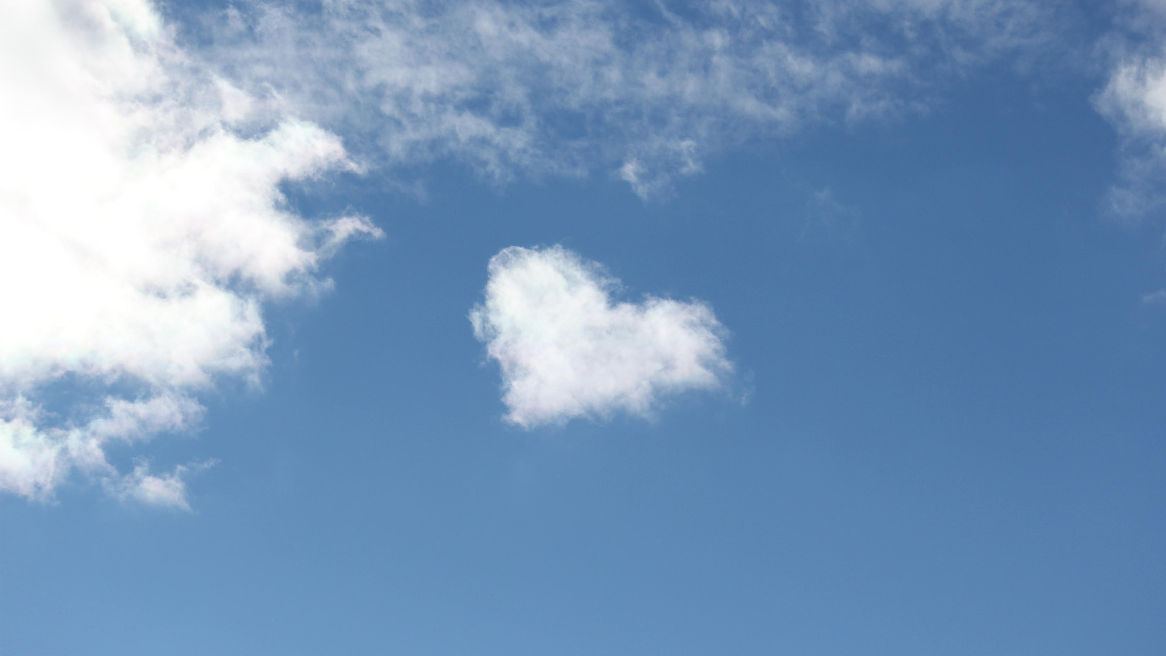 3840x2160 Heart Shaped Cloud 04 of 57 Love Clouds Picture in 4K Wallpaper. Wallpaper Download. High Resolution Wallpaper