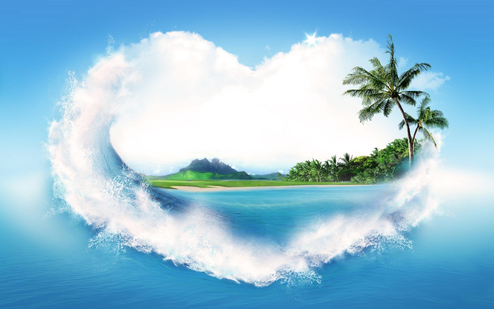 1920x1200 Cool Love Background