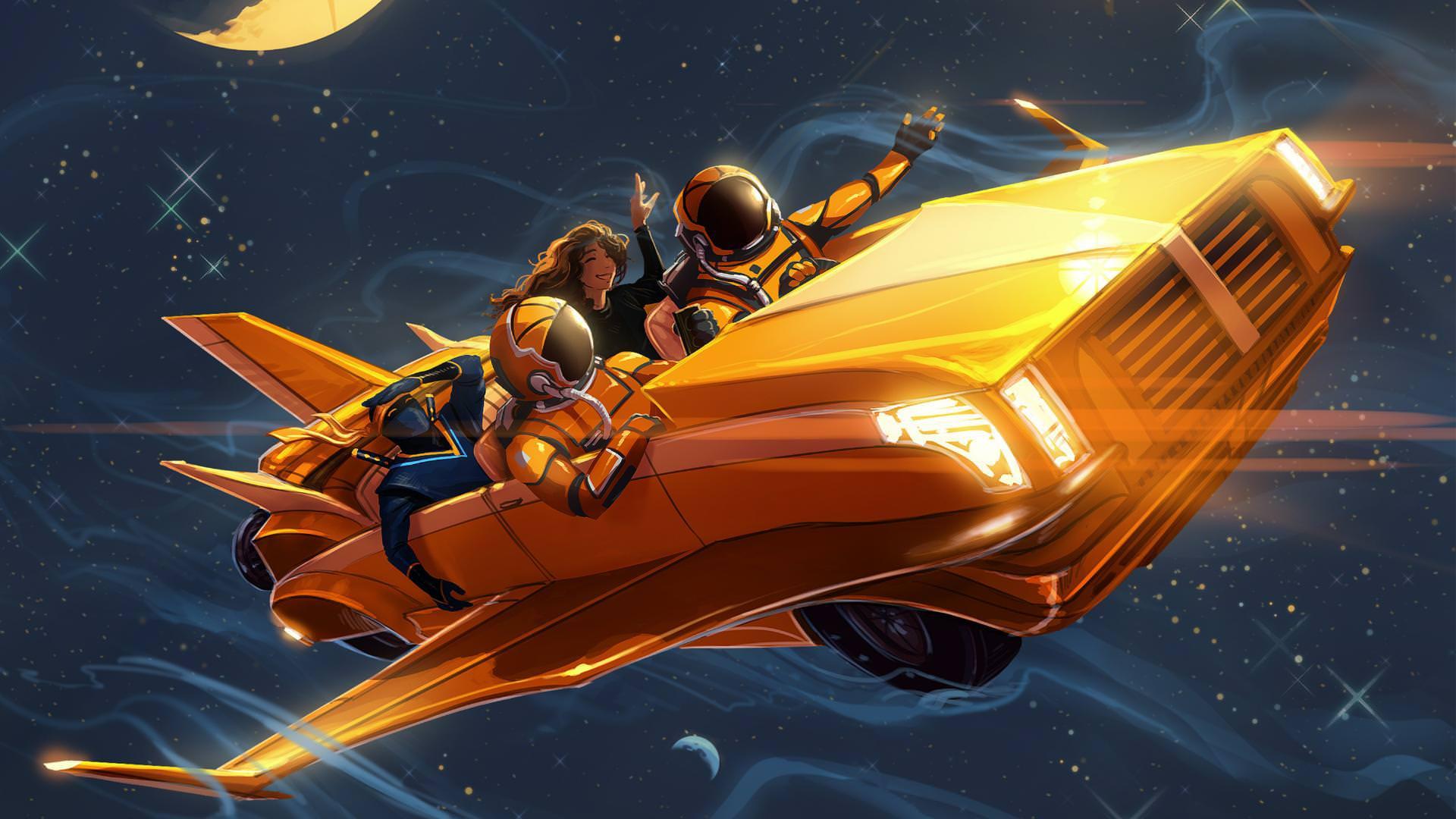 1920x1080 Science fiction Astronaut HD Wallpaper