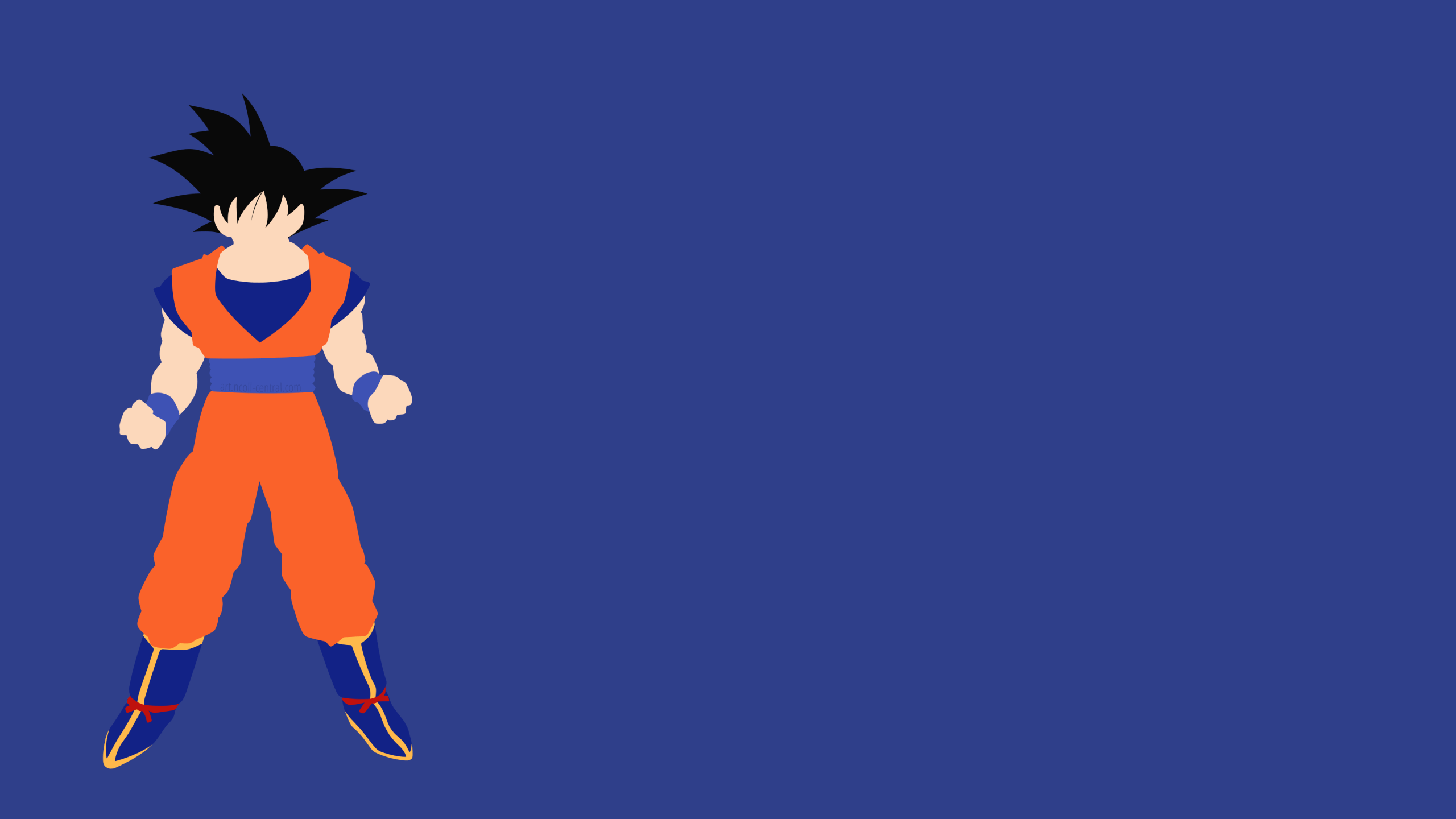 2560x1440 YouTube Banner Goku Wallpaper