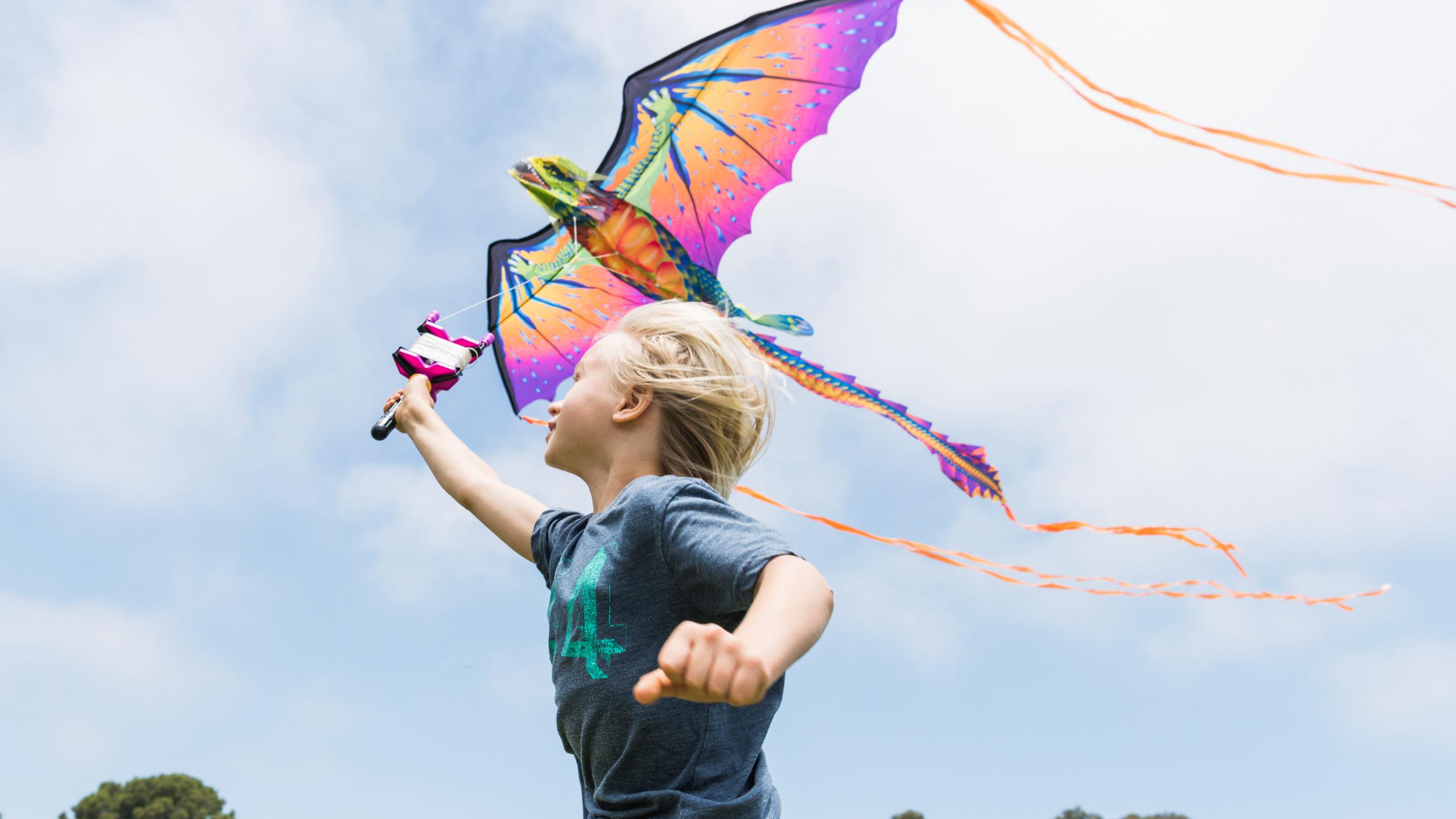 2560x1440 Let's go fly a kite at the Community Kite Festival this weekend
