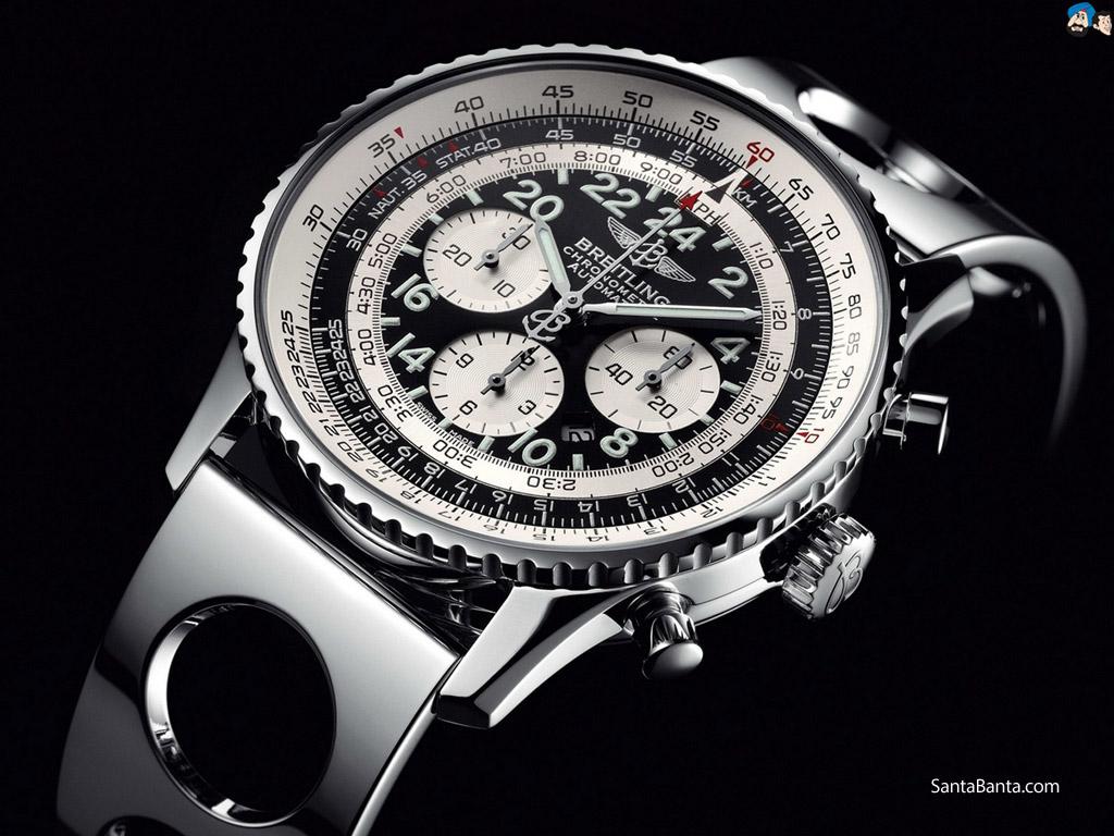 1024x768 Breitling Cosmonaute Wrist Watch
