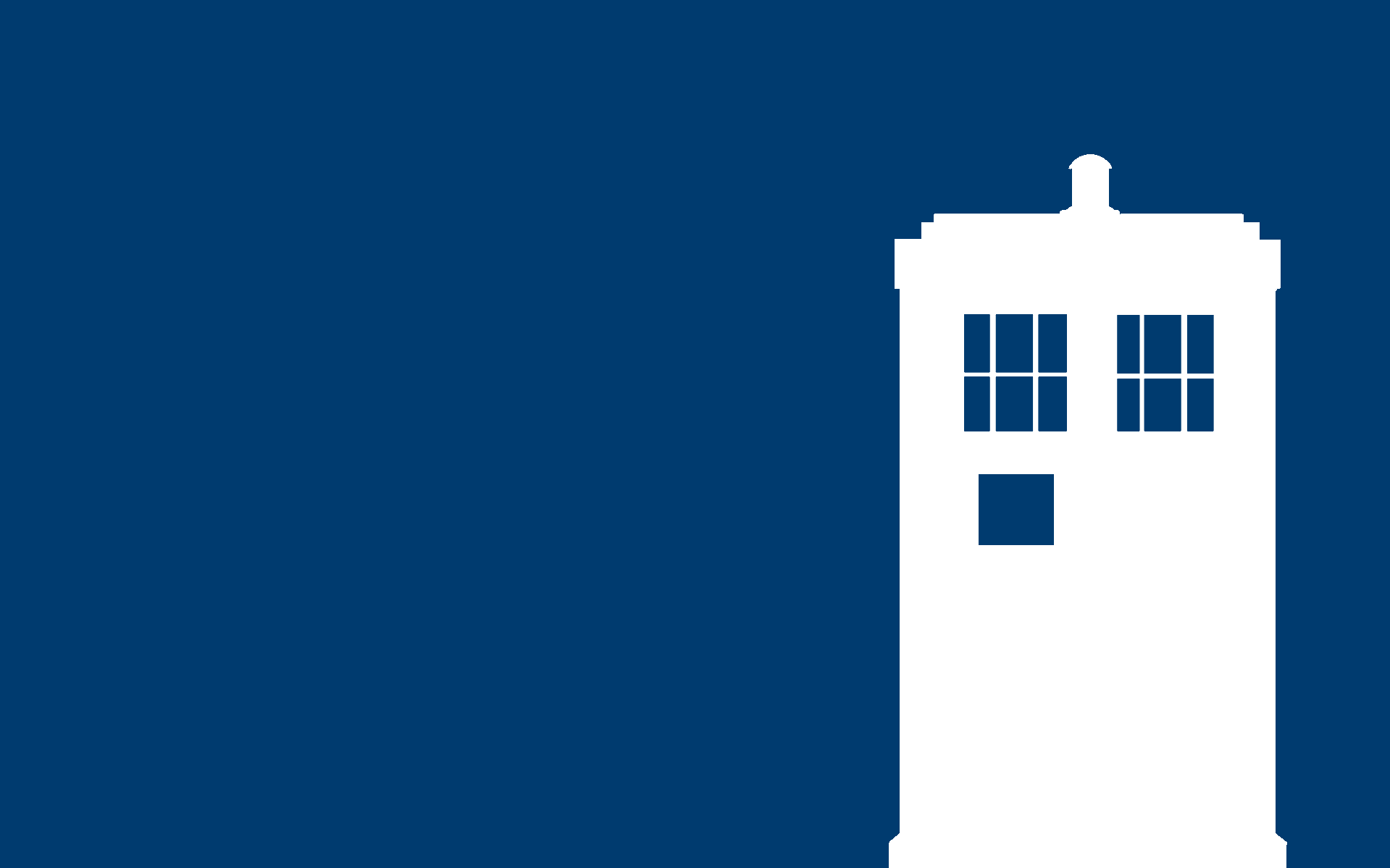 1919x1199 Doctor Who Tardis Minimal Wallpaper