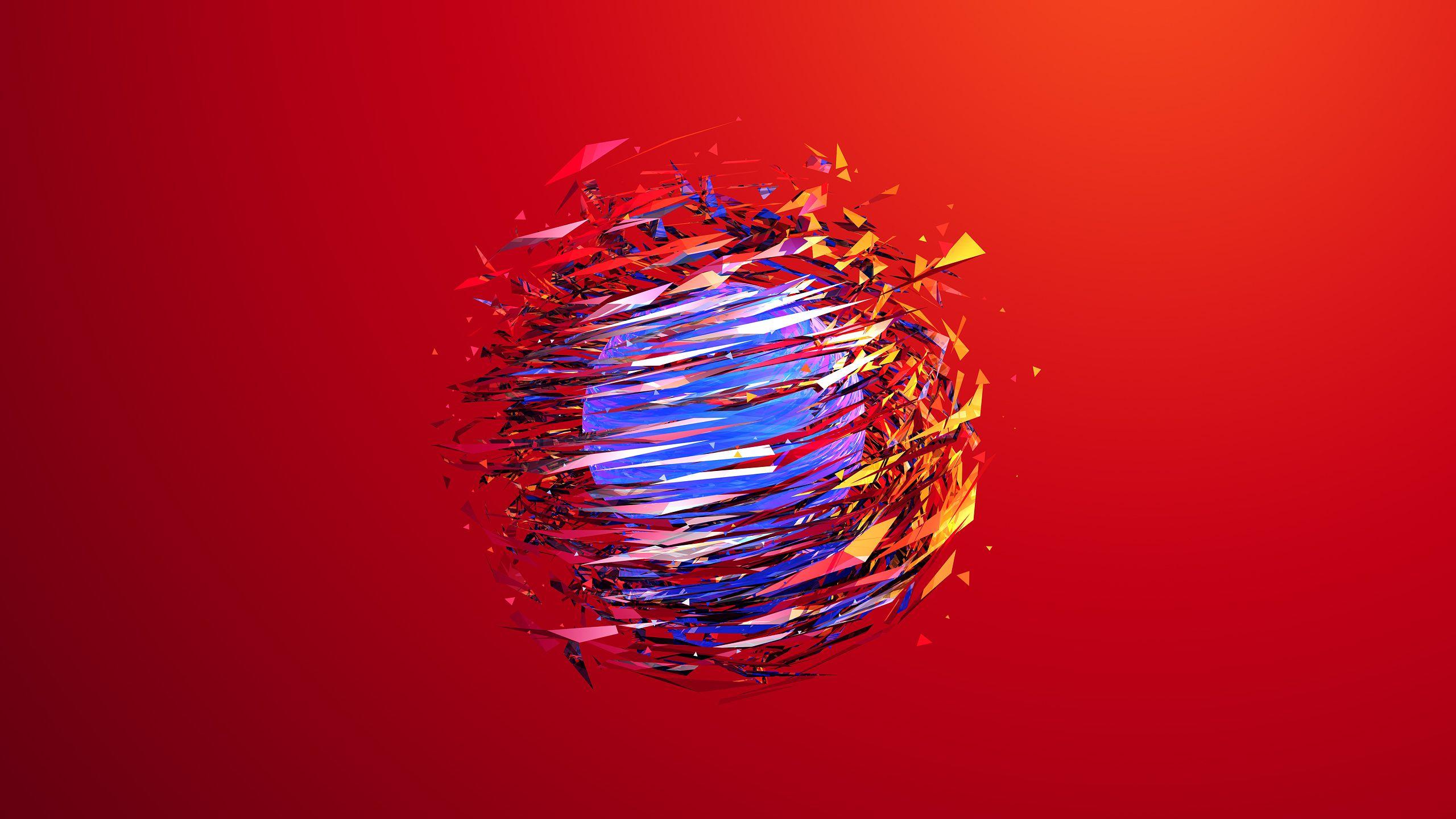 2560x1440 Facets Wallpaper 4K