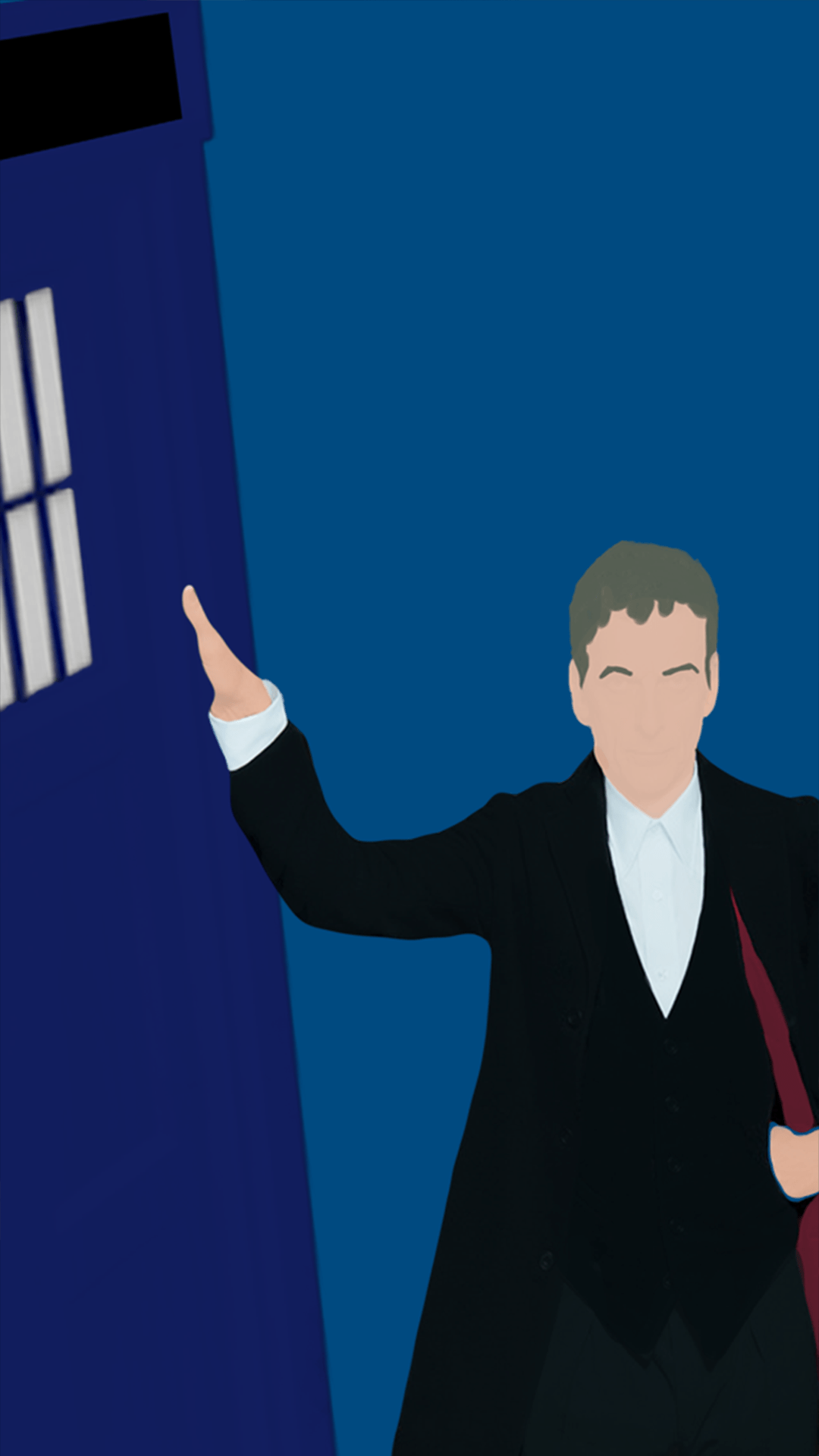 1080x1920 Download these minimalistic Season 8 Doctor Who wallpaper!