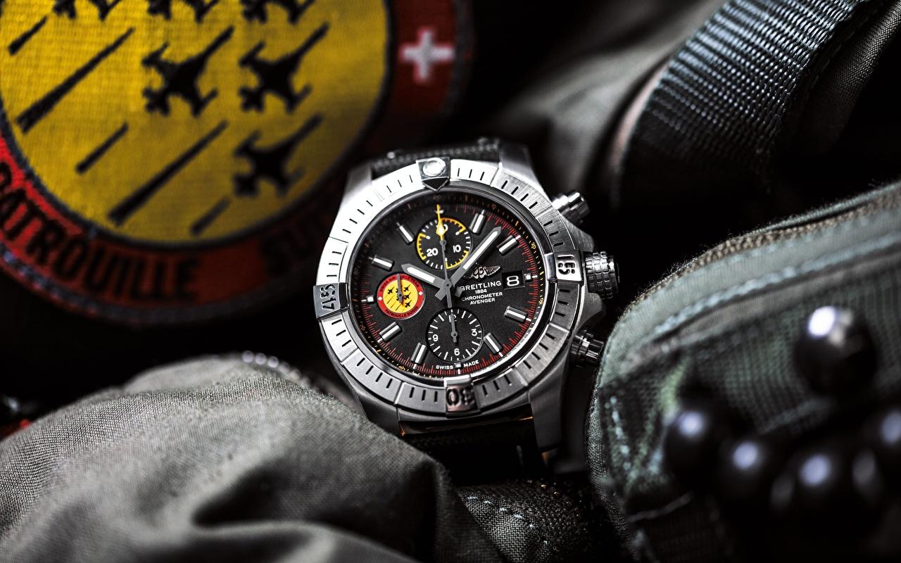1280x800 Photos Breitling Avenger Swiss Air Force Team Watch Clock