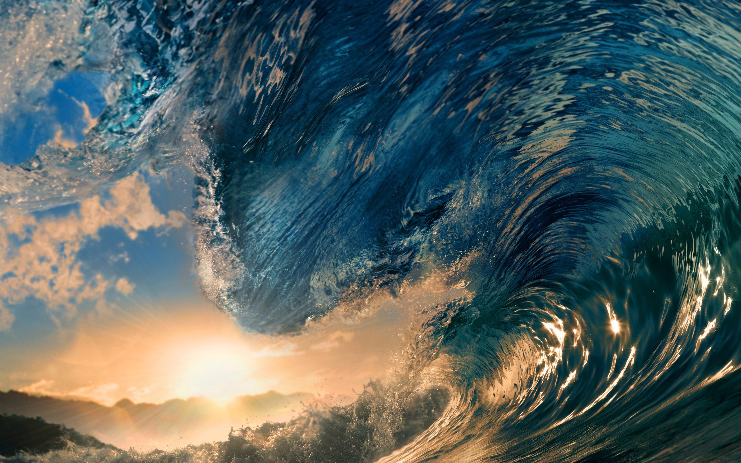 2560x1600 waves, Sunlight, Surfing, Tropical, Paradise, Ocean, Sea Wallpaper HD / Desktop and Mobile Background