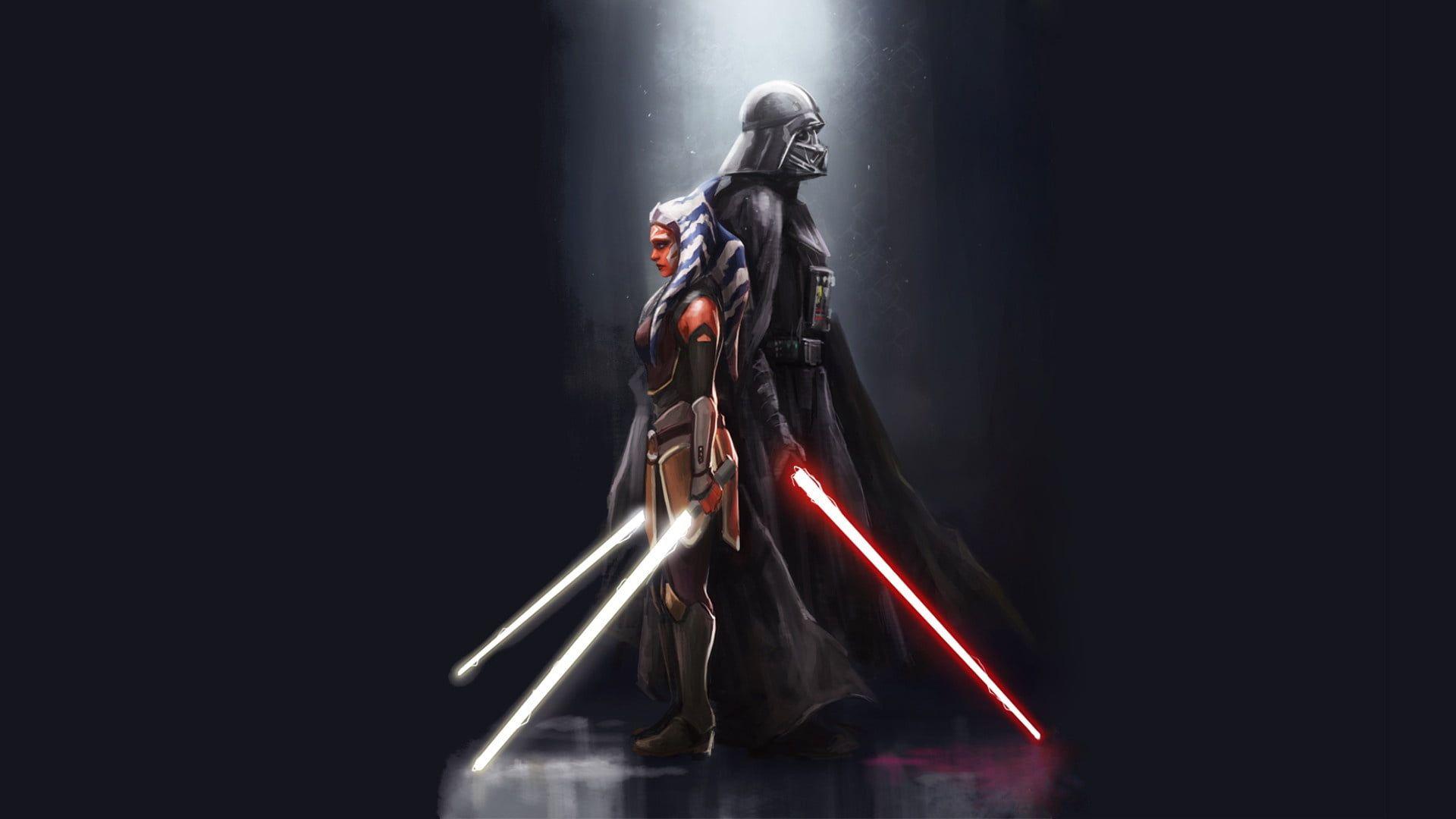 1920x1080 Star Wars Star Wars Rebels Ahsoka Tano Darth Vader P #wallpaper #hdwallpaper #desktop. Star wars ahsoka, Darth vader wallpaper, Star wars wallpaper