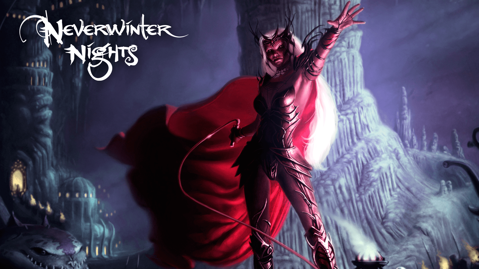 1600x900 Drow. Neverwinter nights, Neverwinter nights Night