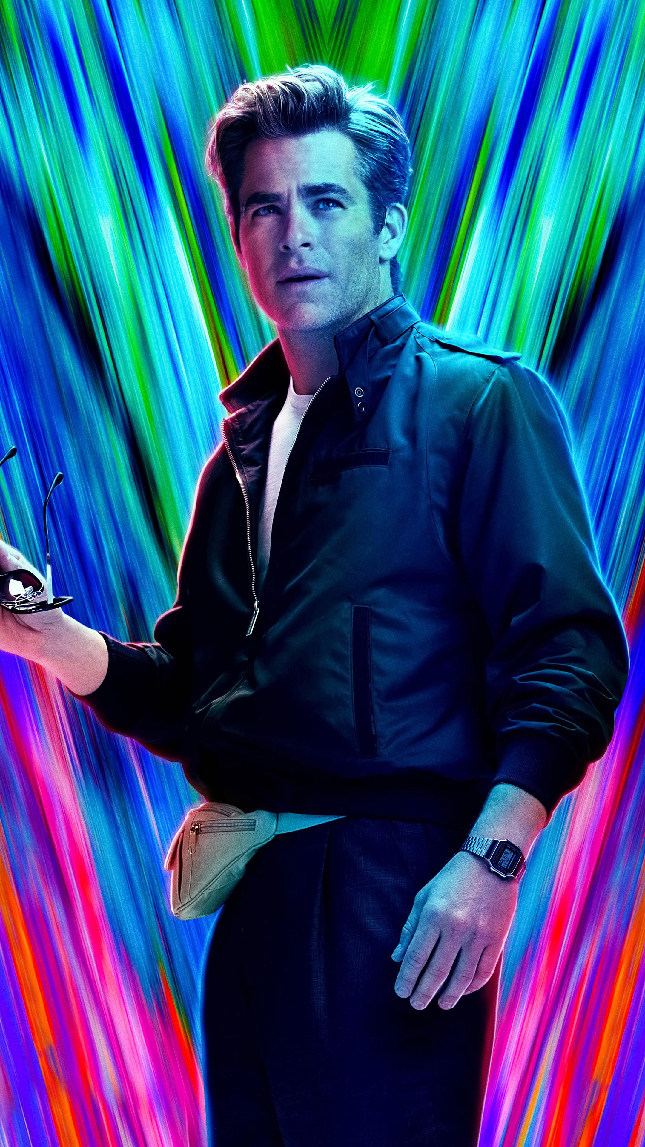 2160x3840 Wonder Woman Poster, Steve Trevor, Chris Pine, 4K phone HD Wallpaper, Image, Background, Photo and Picture. Mocah HD Wallpaper