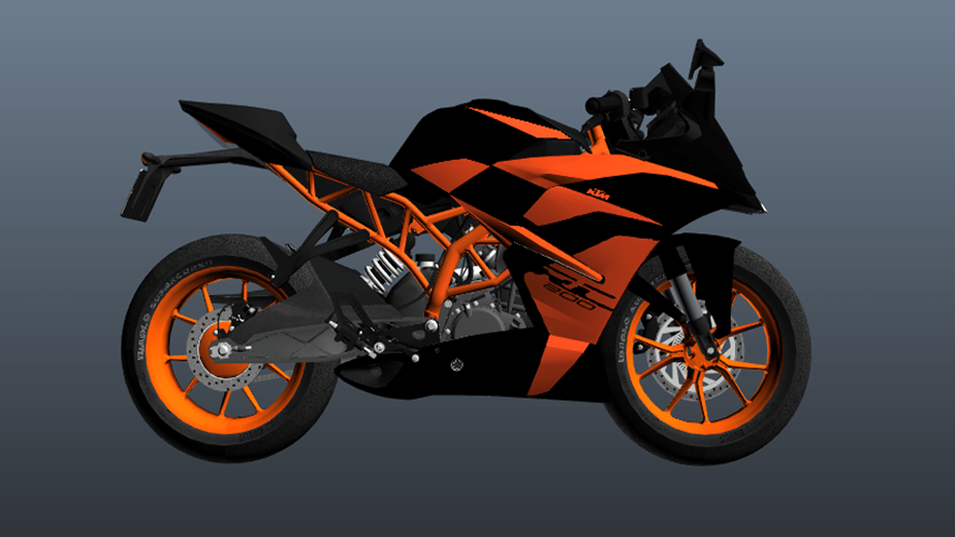1366x768 Ktm Rc 200 HD Wallpaper Download HD Wallpaper