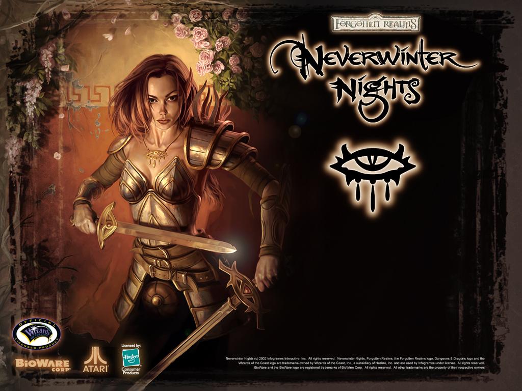 1024x768 Neverwinter Nights (2002) promotional art