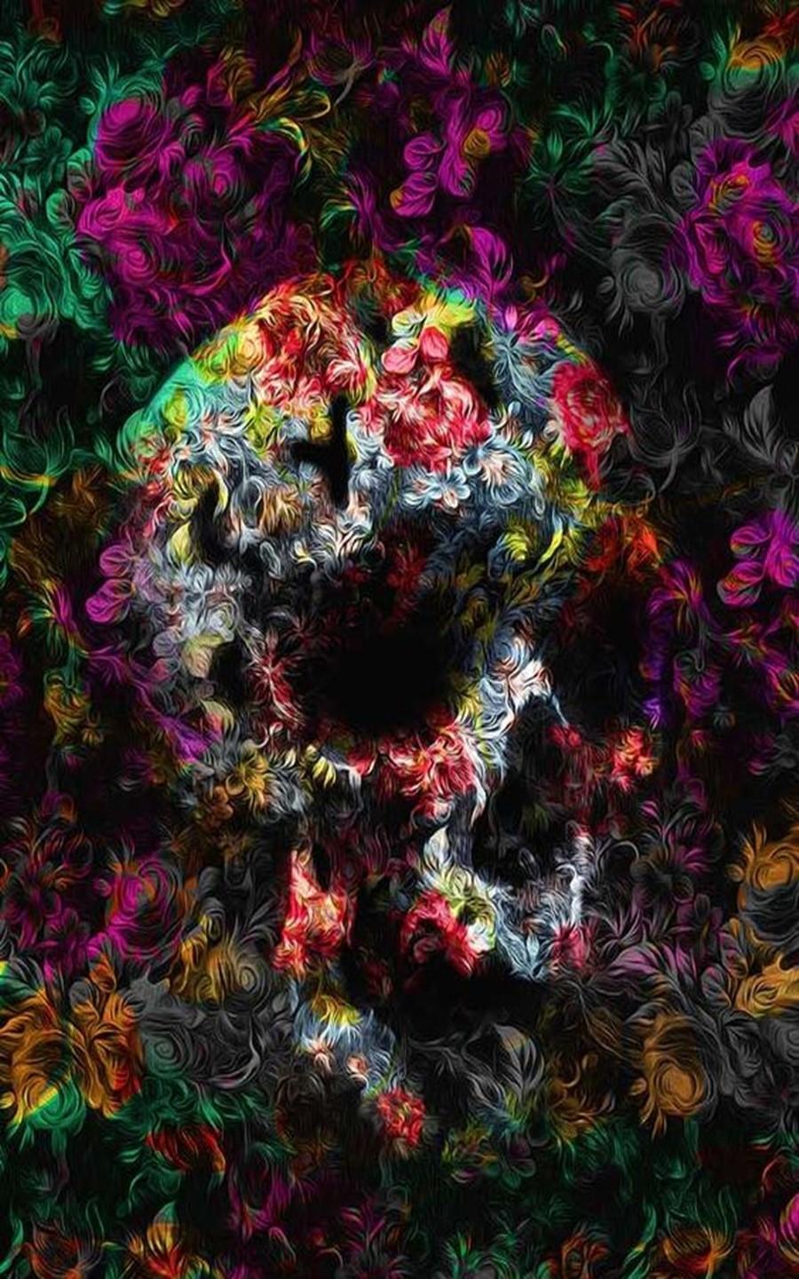 900x1440 Sugar Skull Wallpaper For Android Apk Download Wallpaper Phone HD Wallpaper