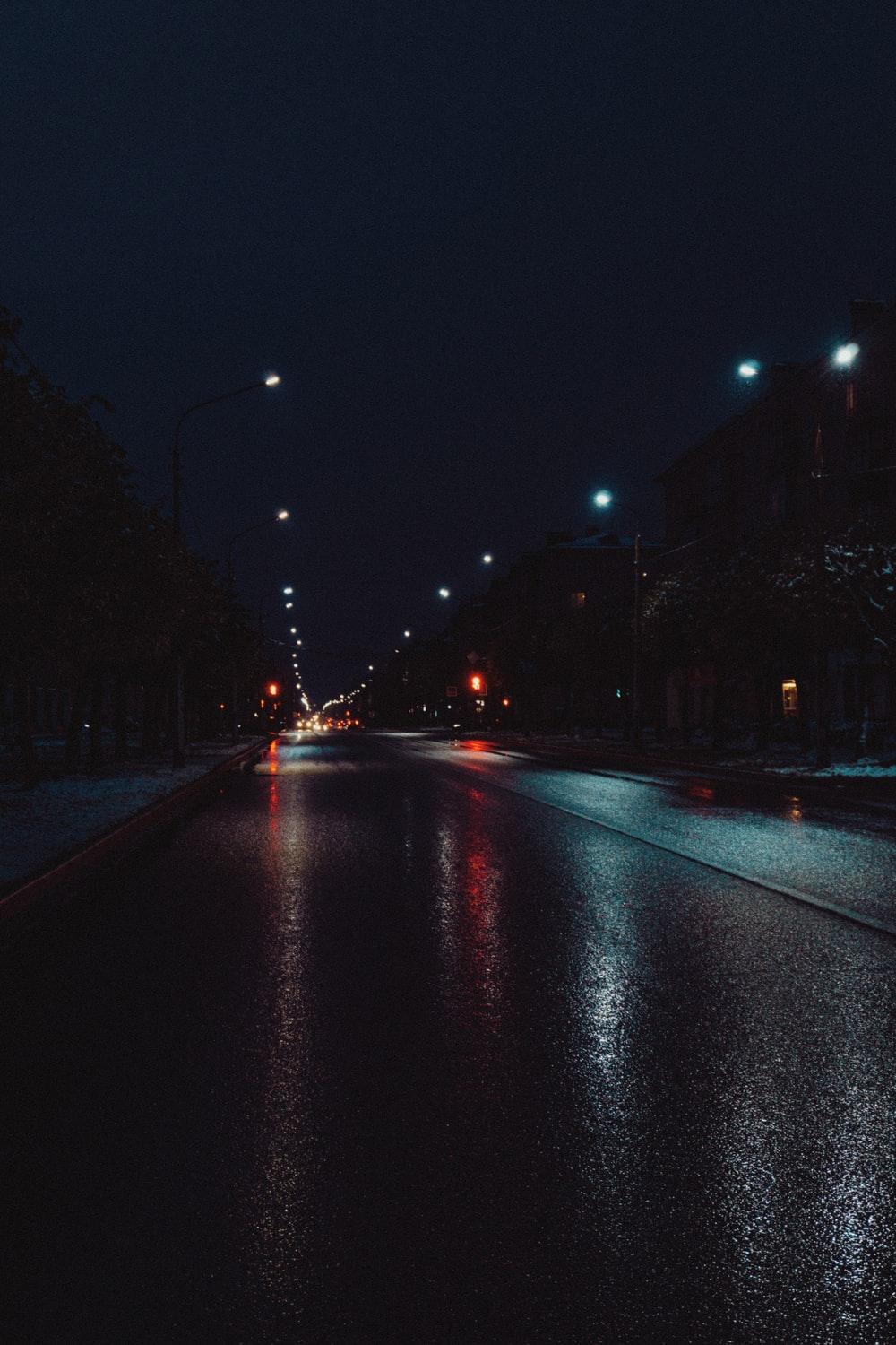 1000x1500 Night Road Picture [HD]. Download Free Image