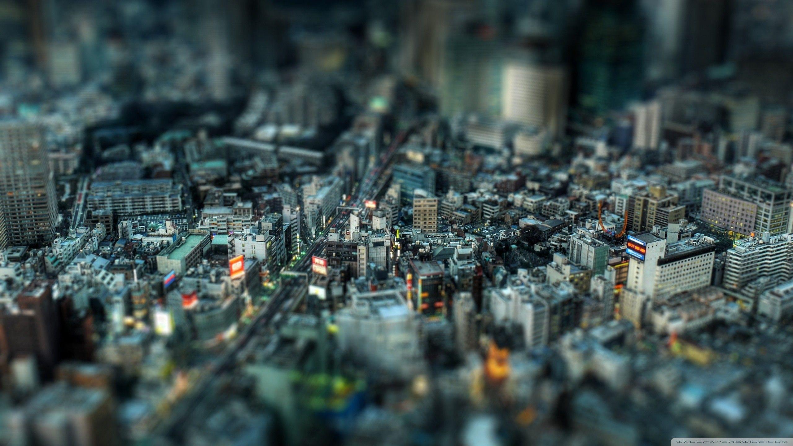 2560x1440 Miniature City ❤ 32K HD Desktop Wallpaper for • Dual Monitor