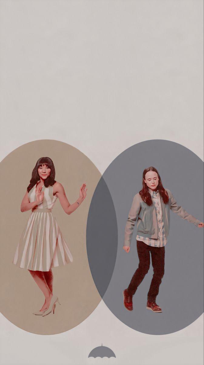 673x1200 Umbrella Academy Allison And Vanya. The umbrella academy wallpaper, Emmy raver, The umbrella academy