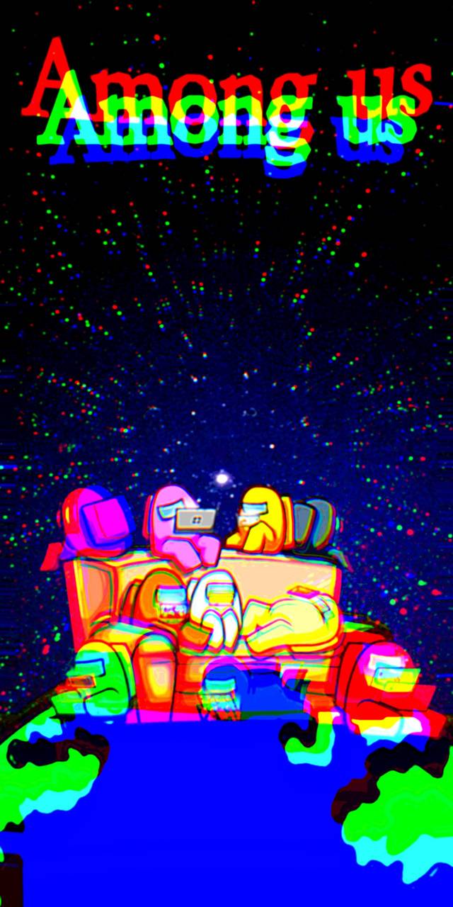 640x1280 Glitch Effect Wallpaper