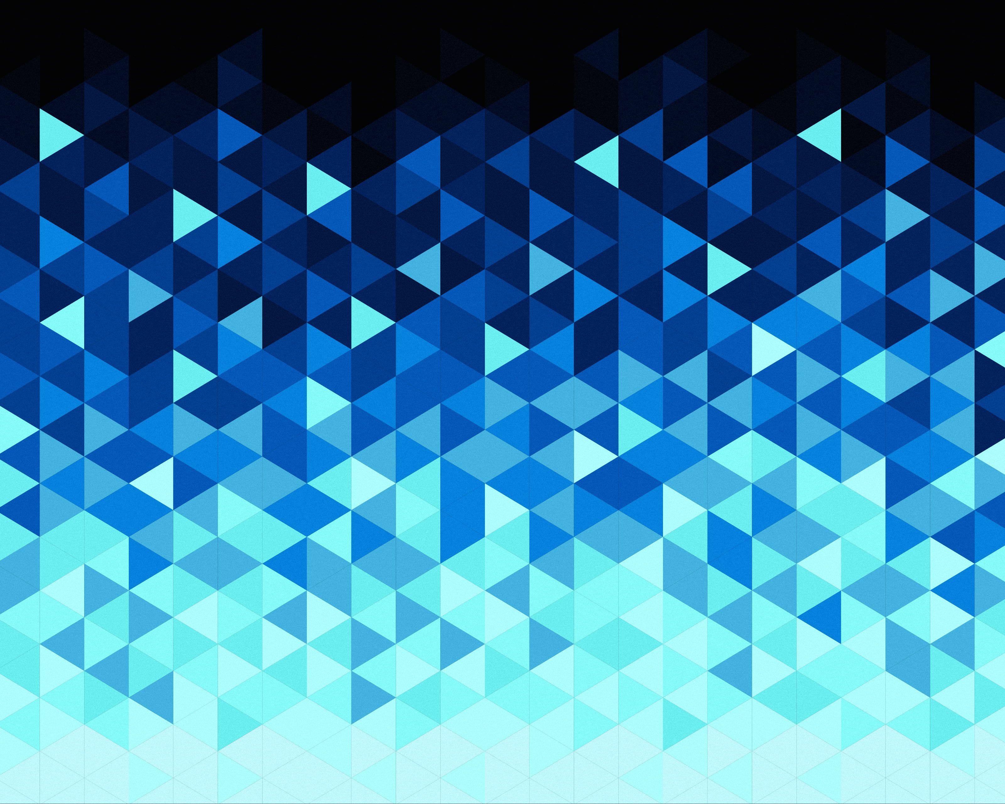 3200x2560 Abstract #Triangle #Artistic #Blue Digital Art #Geometry #Pattern K # wallpaper #hdwallpaper #desk. Blue digital art, Geometric artwork, Red and black wallpaper