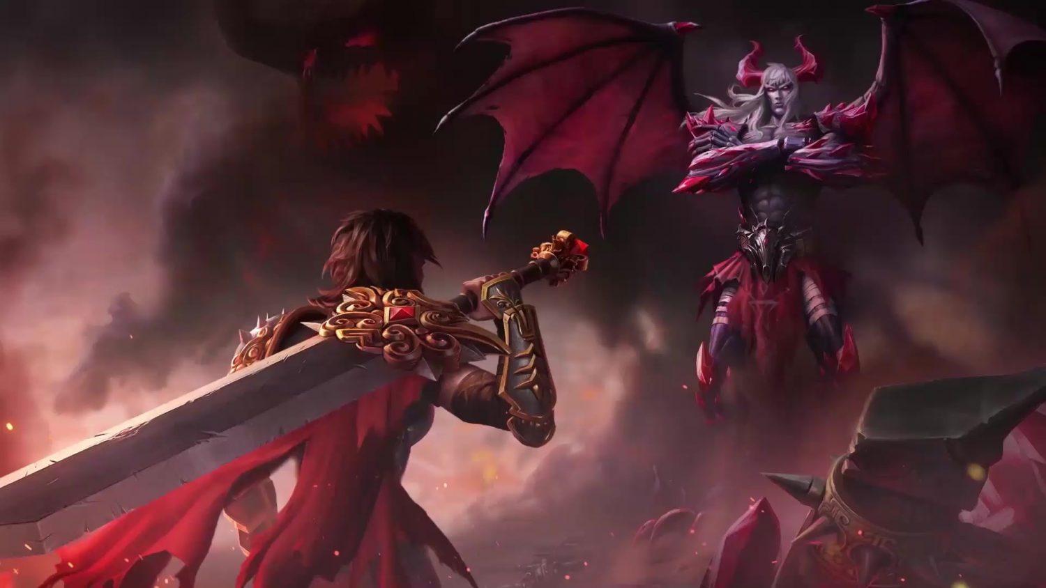 1500x844 Bellona And Chernobog Smite Live Wallpaper