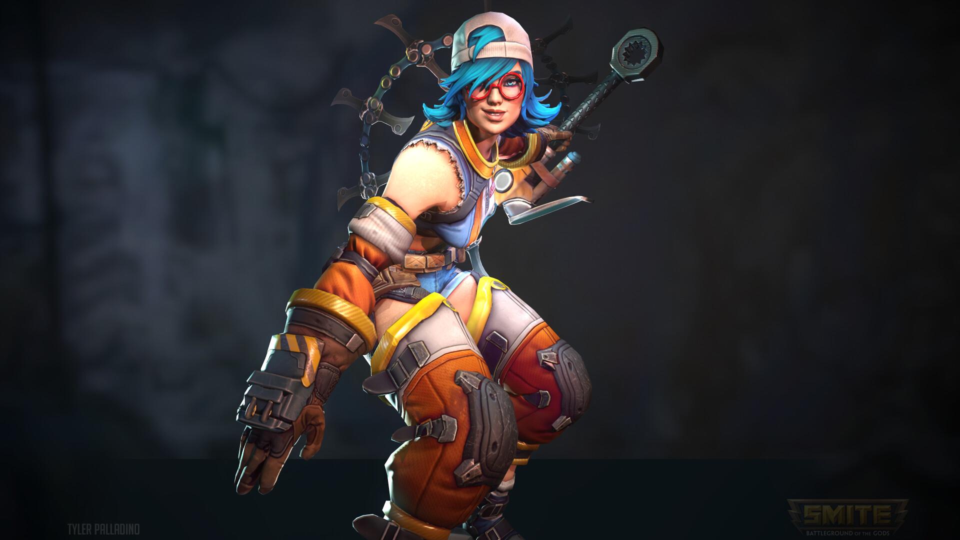 1920x1080 SMITE: Gizmo Bellona, Tyler Palladino