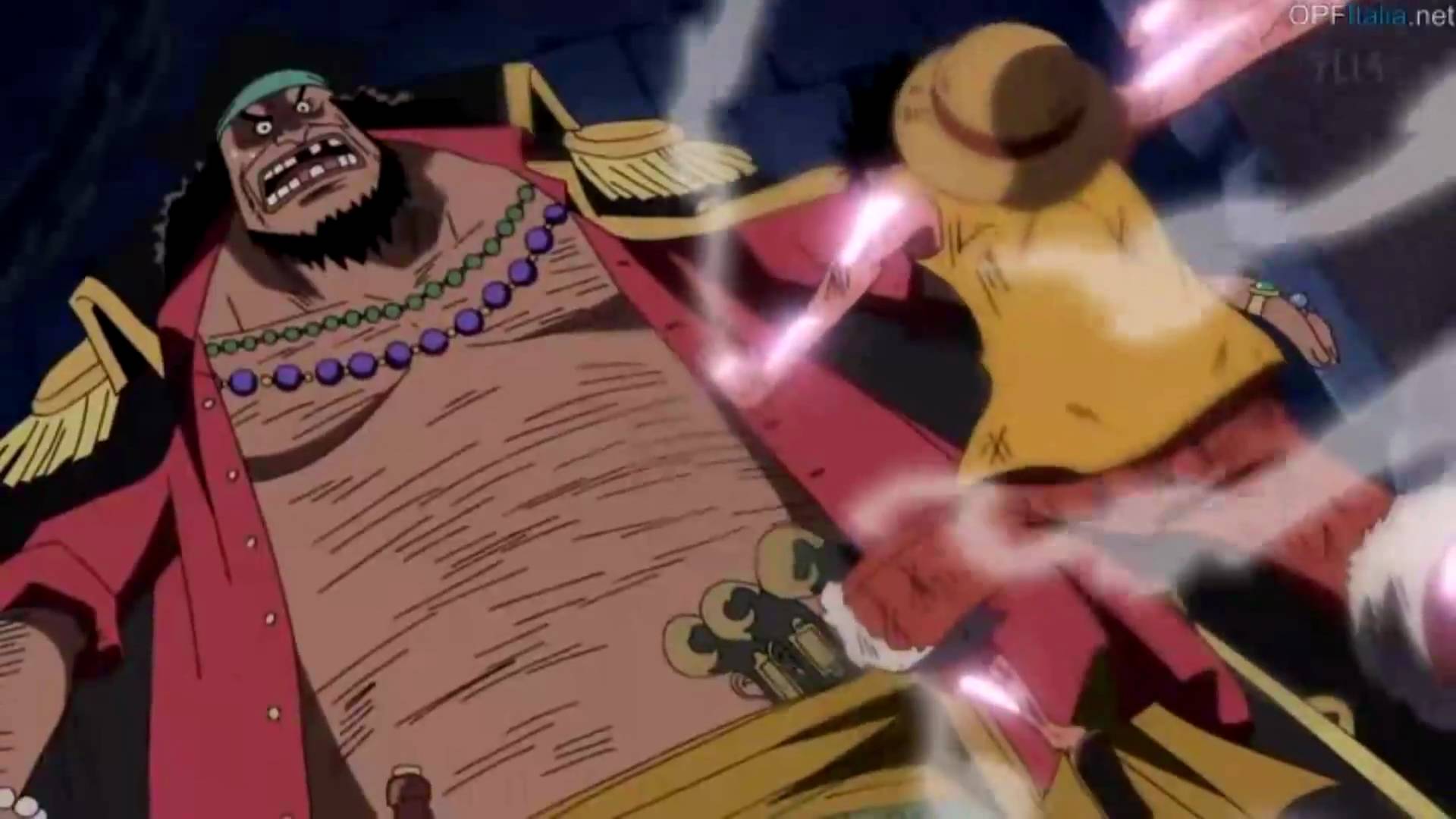 1920x1080 Luffy vs Blackbeard. One Piece: Ship of fools