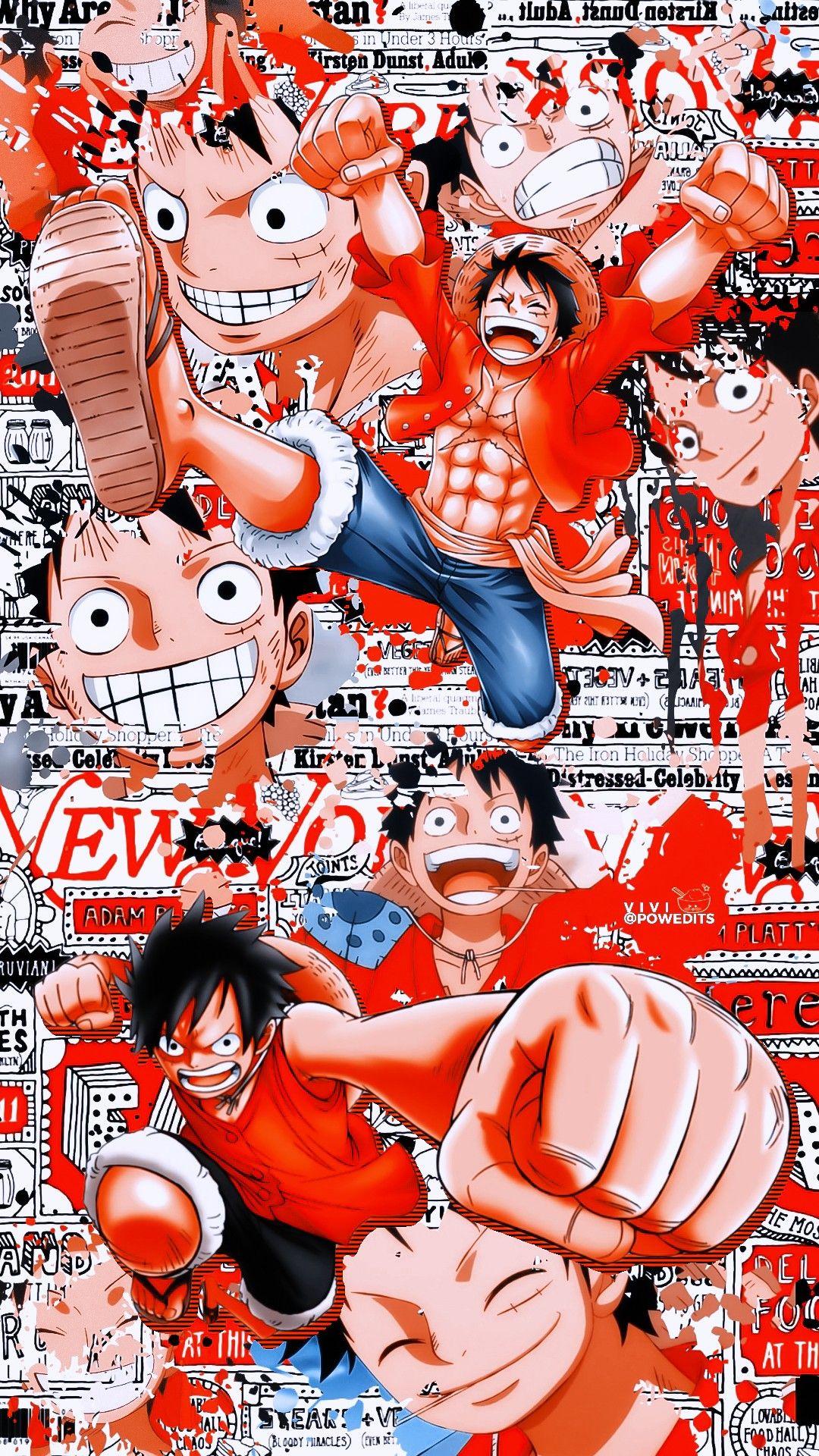 1080x1920 Wallpaper Of One Piece Crew