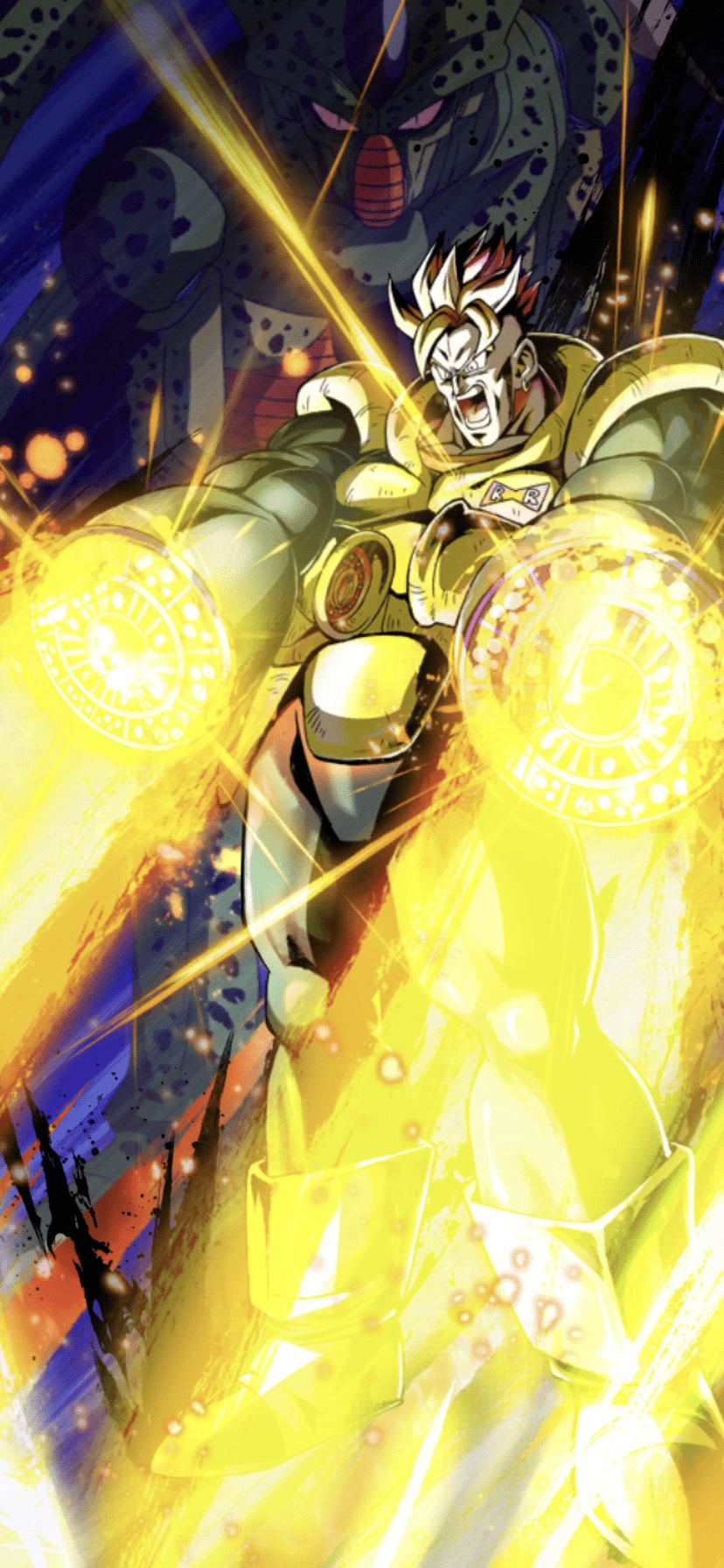 828x1792 Android 16. Dragon ball art, Dragon ball artwork, Dragon ball super goku