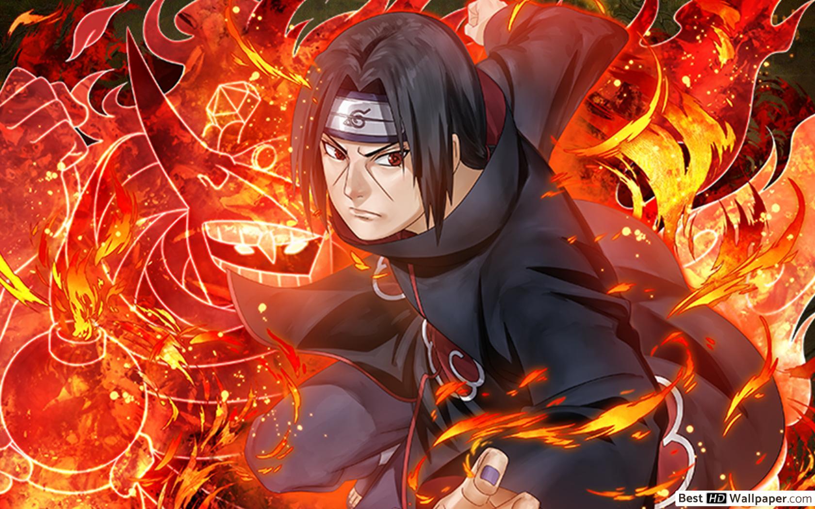 1680x1050 Itachi Uchiha from Naruto Shippuden for Desktop HD wallpaper download