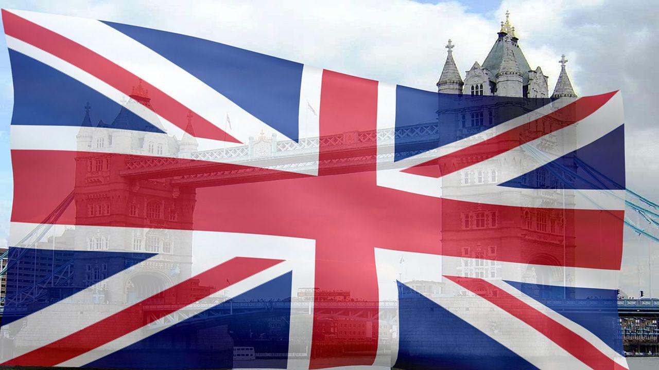 1280x720 Great Britain Flag Wallpaper