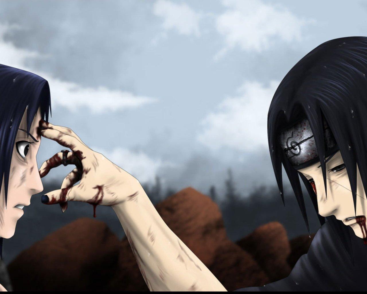 1280x1024 Wallpaper Uchiha Itachi, Naruto Anime, Uchiha Sasuke • Wallpaper For You HD Wallpaper For Desktop & Mobile