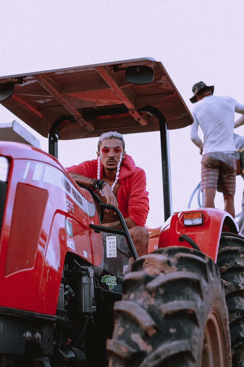 1000x1500 Farmer On Tractor Picture. Download Free Image