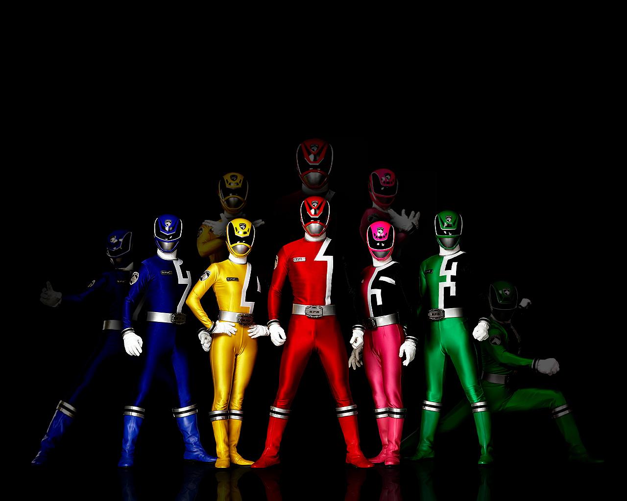 1280x1024 trololo blogg: Power Rangers Spd Wallpaper Image