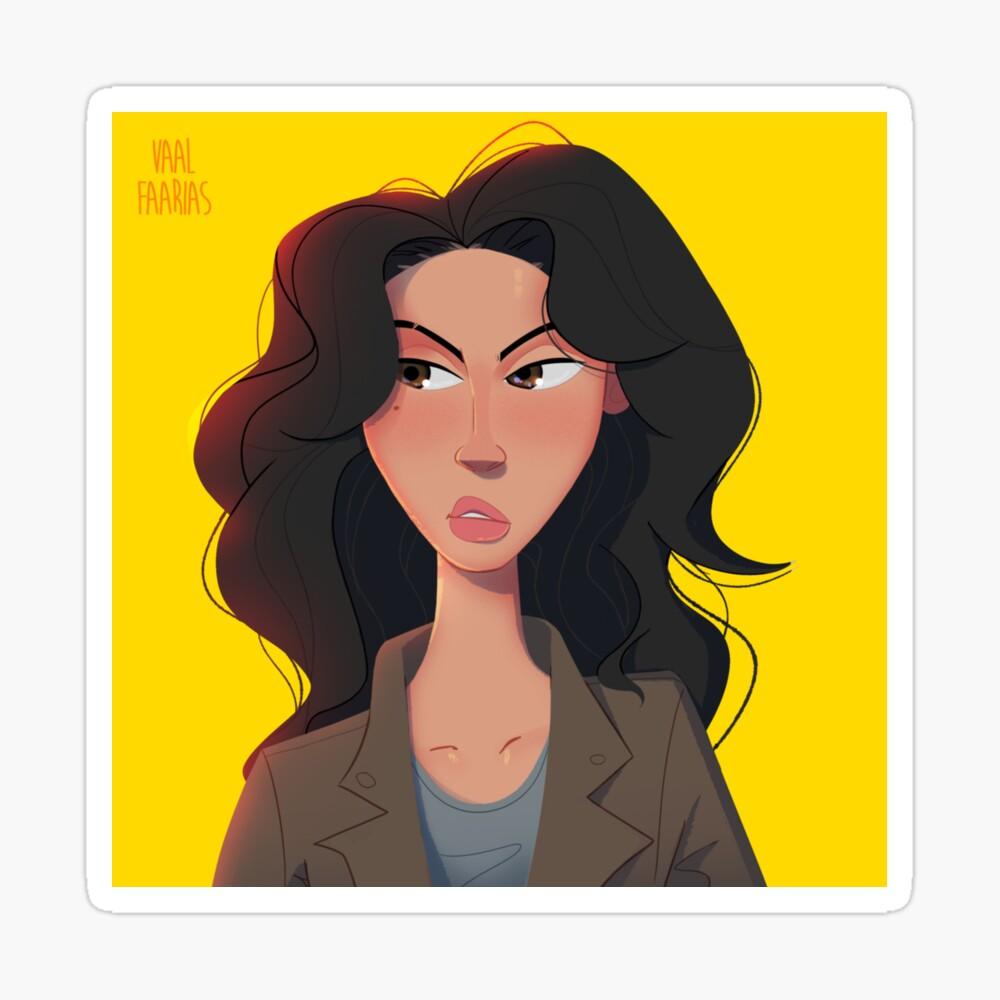 1000x1000 B99 ROSA DIAZ WALLPAPER Poster