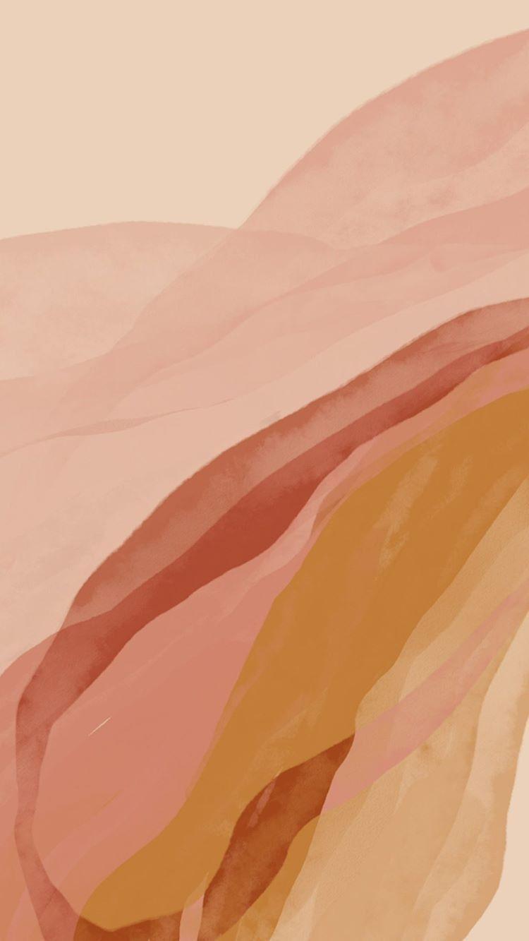 750x1333 Pastel abstract painting wallpaper. Minimalist painting, Minimalist wallpaper, Abstract wallpaper