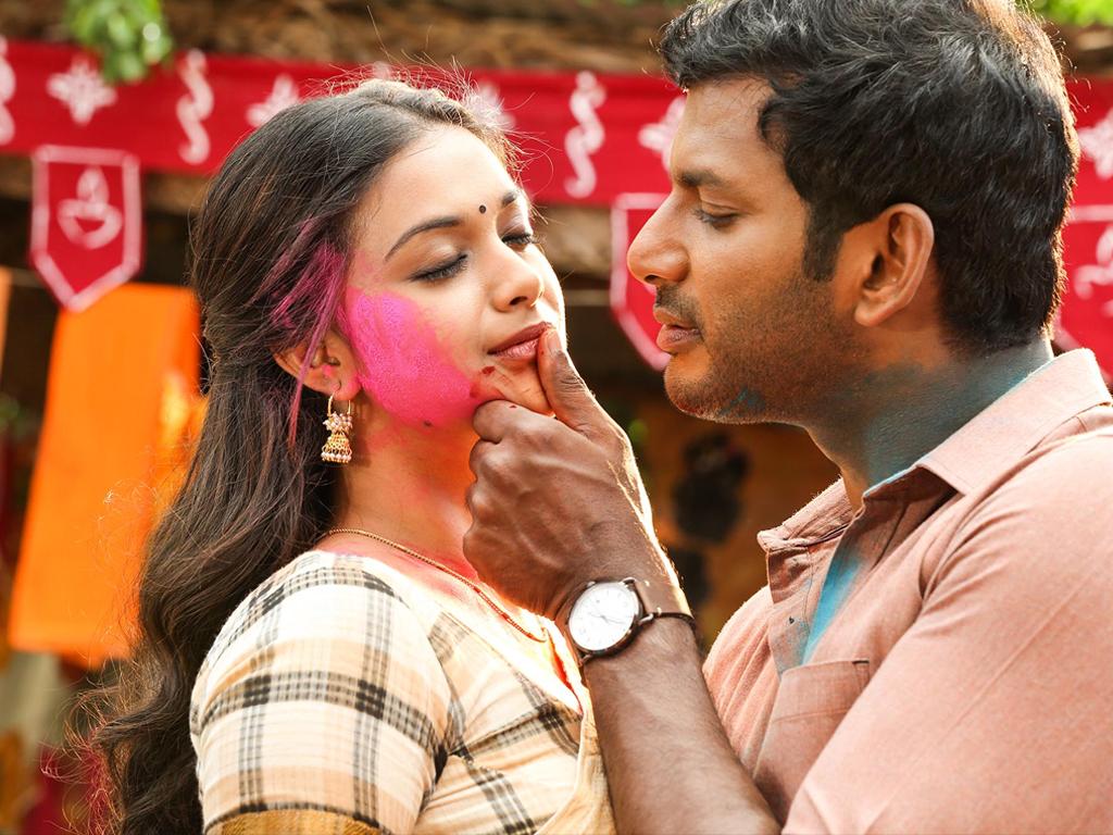1024x768 Sandakozhi 2 HQ Movie Wallpaper. Sandakozhi 2 HD Movie Wallpaper